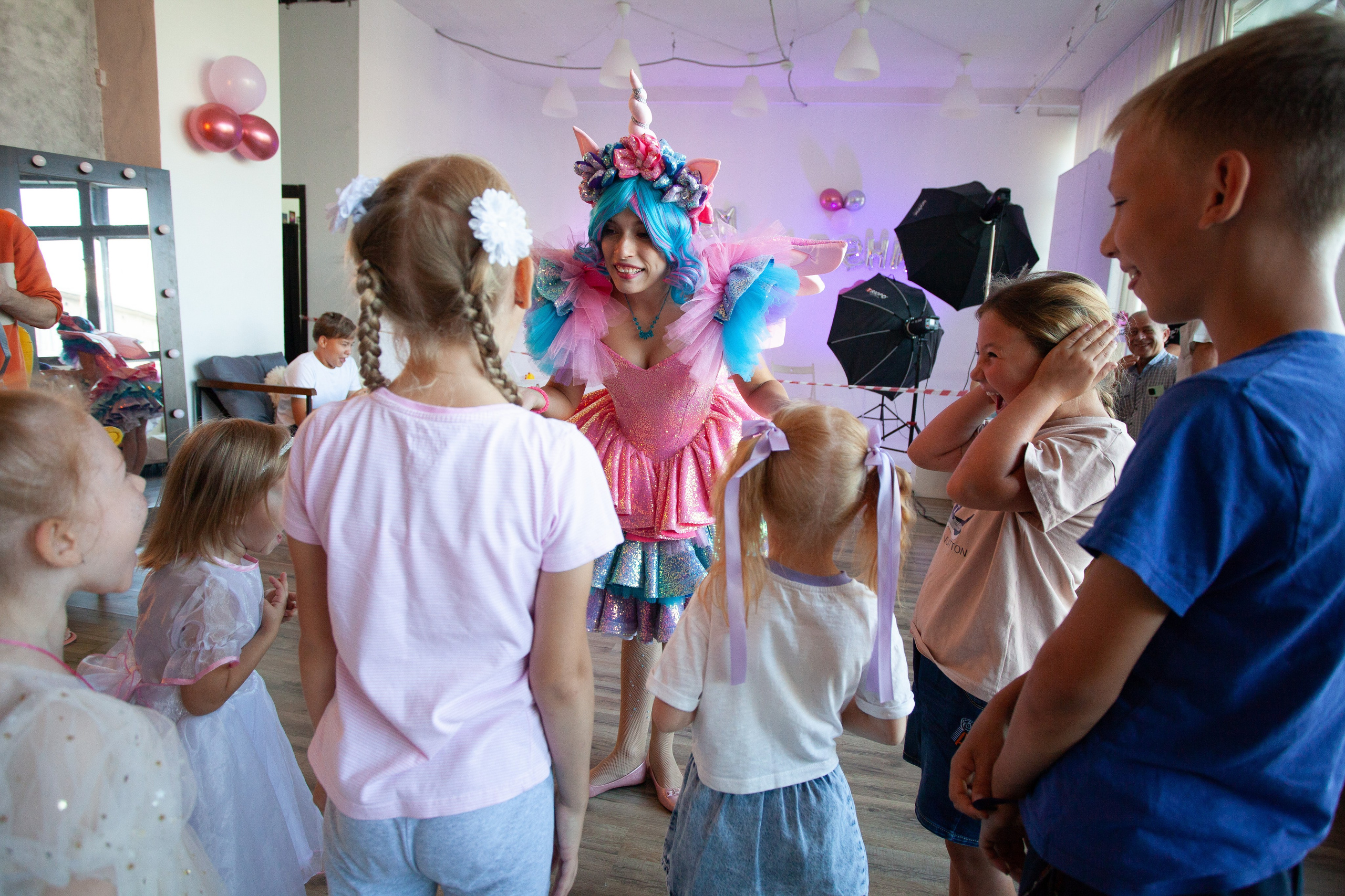 День рождения в фотостудии. Фотограф Дарья Локотко в Красноярске