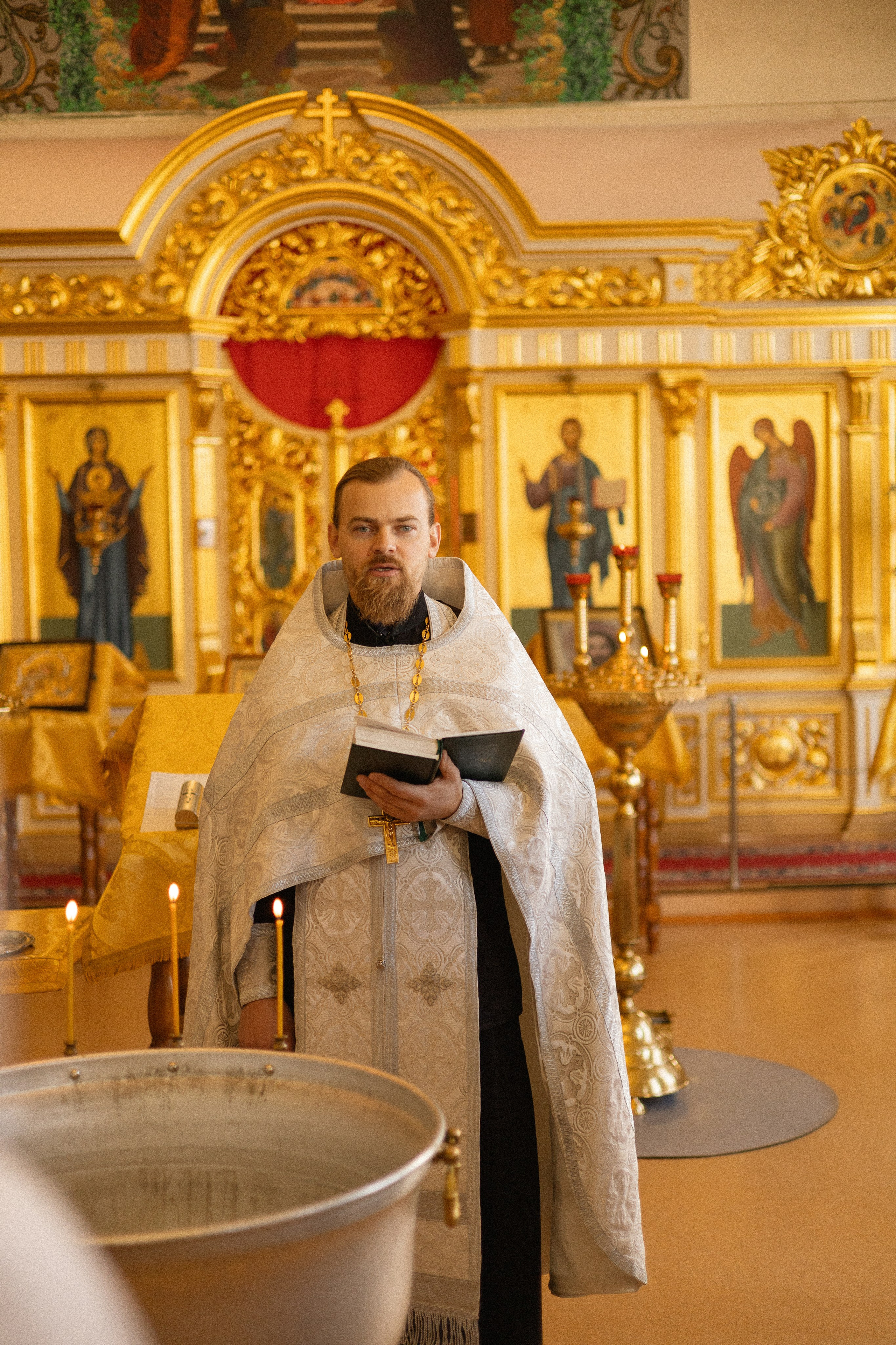 Крещение Лёвы. Фотограф в г. Чита