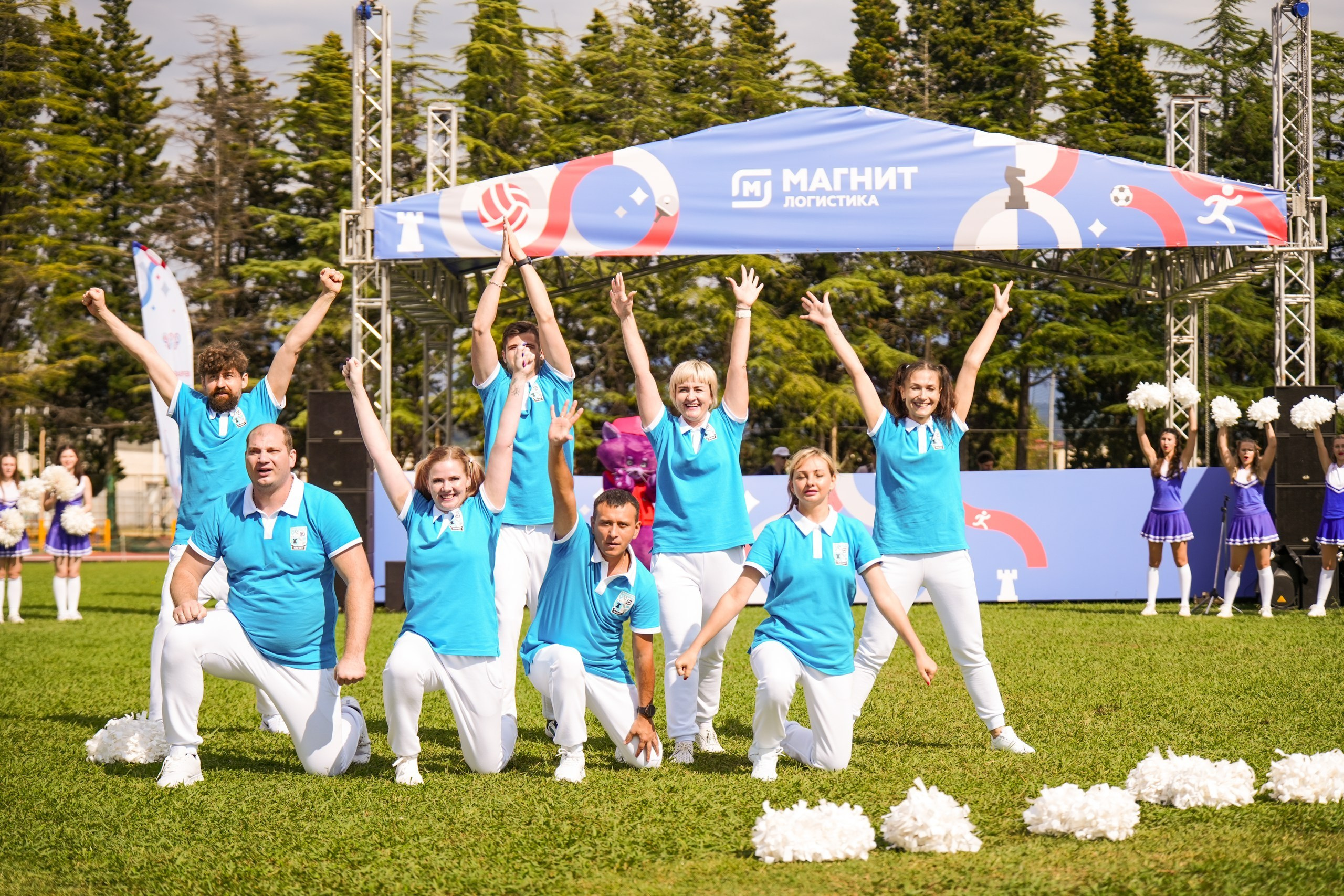 Магнит Корпоративная спартакиада | СК Юность, Адлер. Репортажный фотограф | Роза Хутор Красная Поляна Сочи Сириус