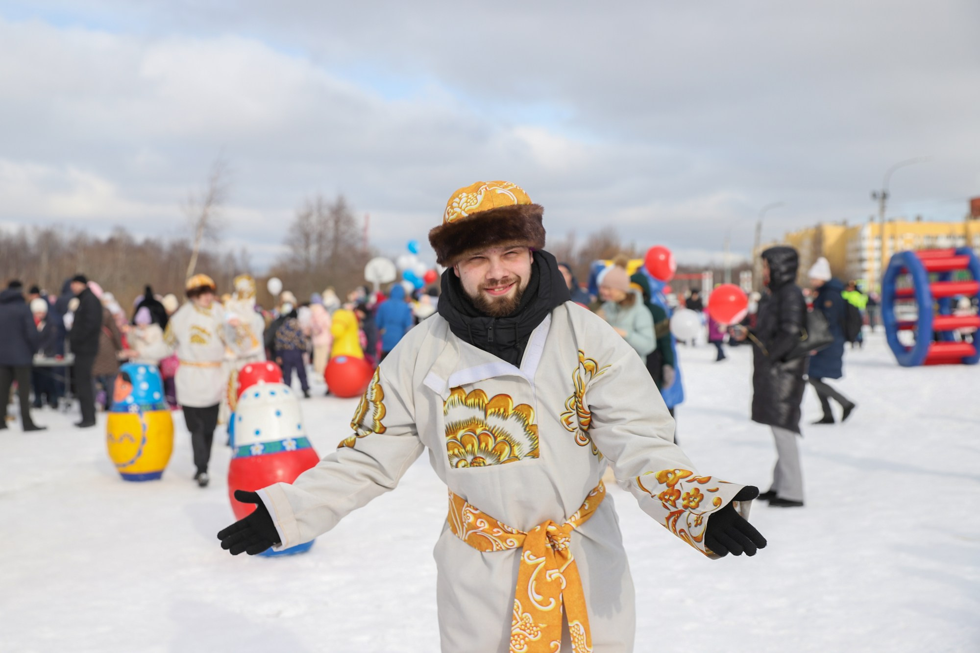 Праздник весны в Приморском районе. Фотограф Дарья Попова
