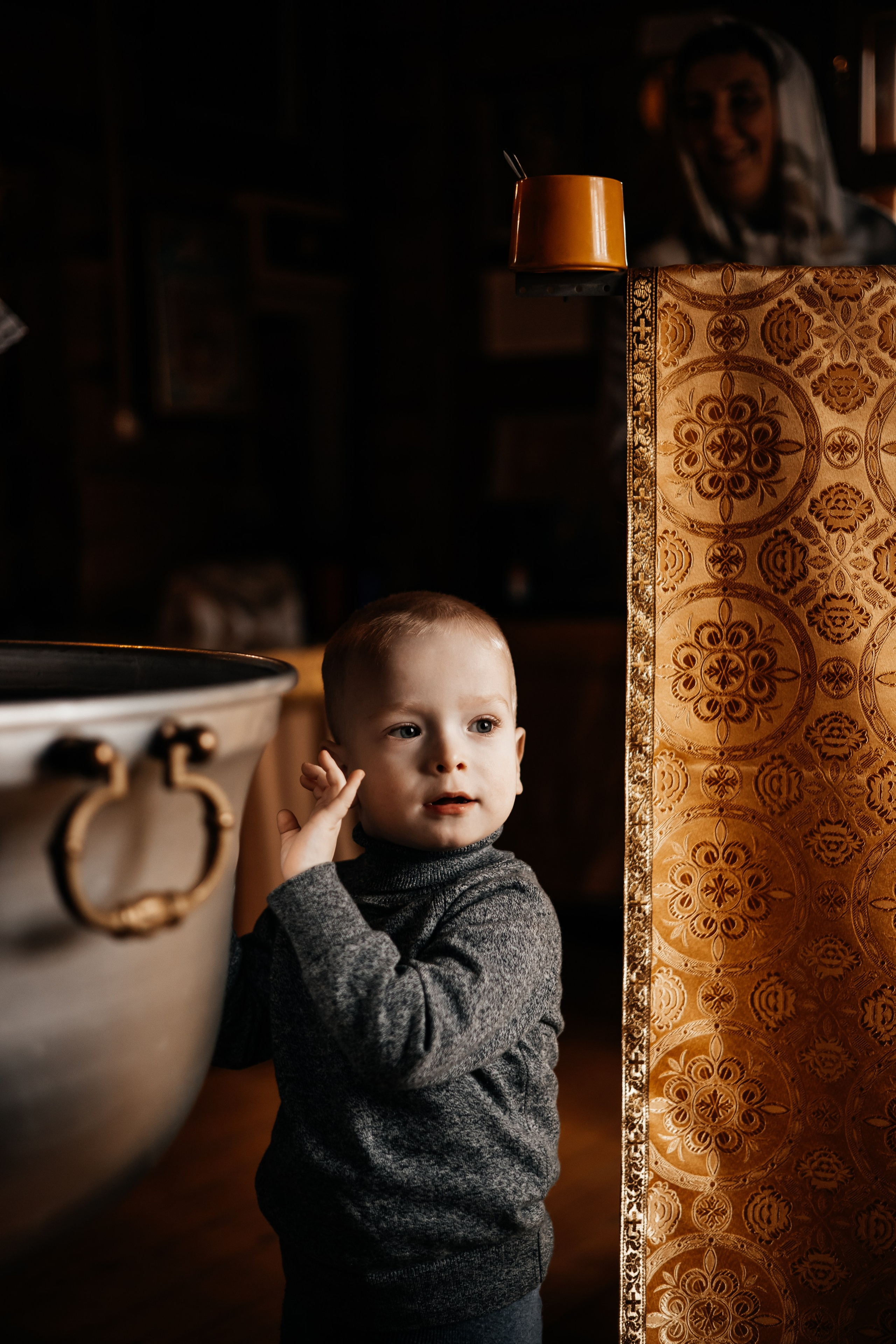 Съёмки в Храме