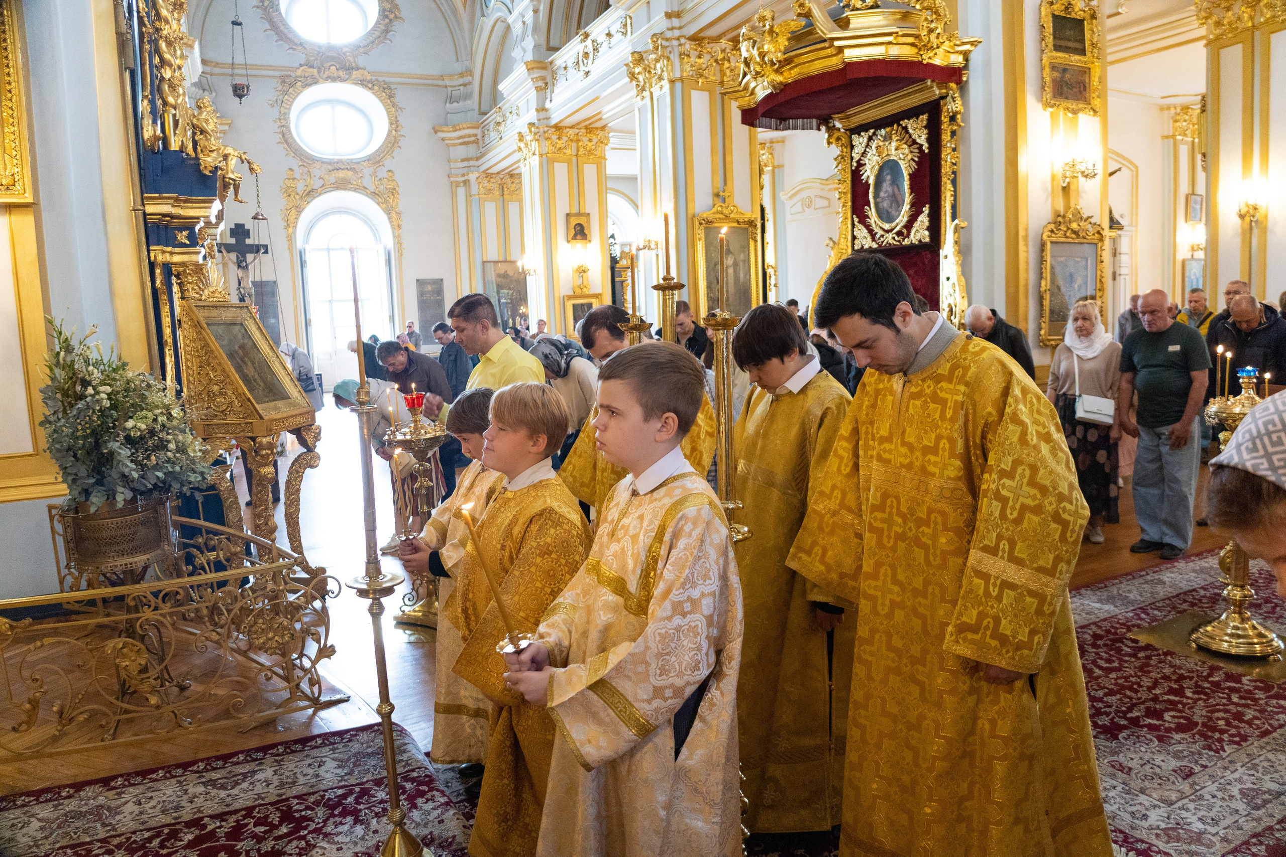НЕДЕЛЯ 2-Я ПО ПЯТИДЕСЯТНИЦЕ. ВСЕХ СВЯТЫХ, В ЗЕМЛЕ РУССКОЙ ПРОСИЯВШИХ. НИКОЛО-БОГОЯВЛЕНСКИЙ МОРСКОЙ СОБОР