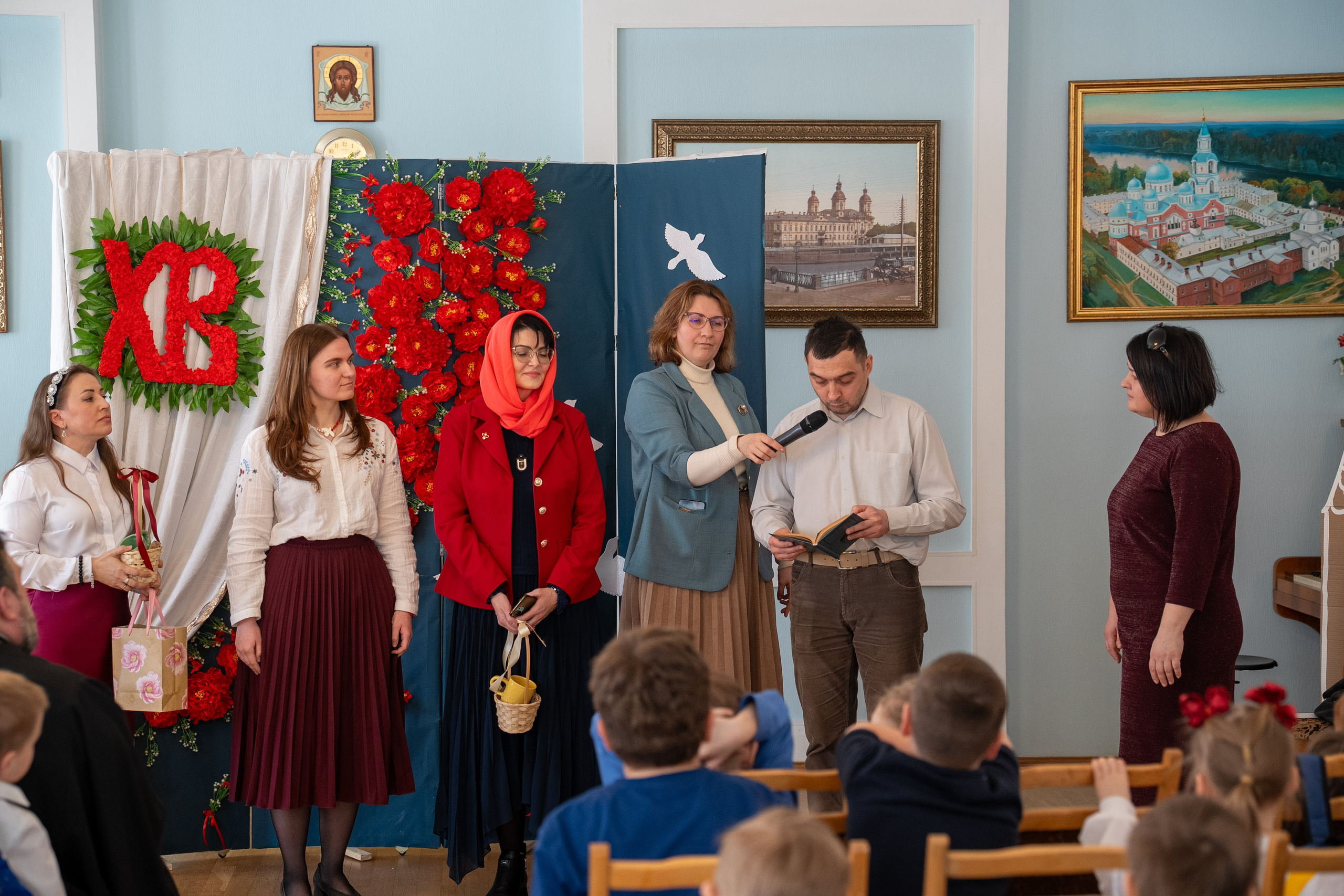 СВЕТЛАЯ ПАСХА В ВОСКРЕСНОЙ ШКОЛЕ. НИКОЛО-БОГОЯВЛЕНСКИЙ МОРСКОЙ СОБОР