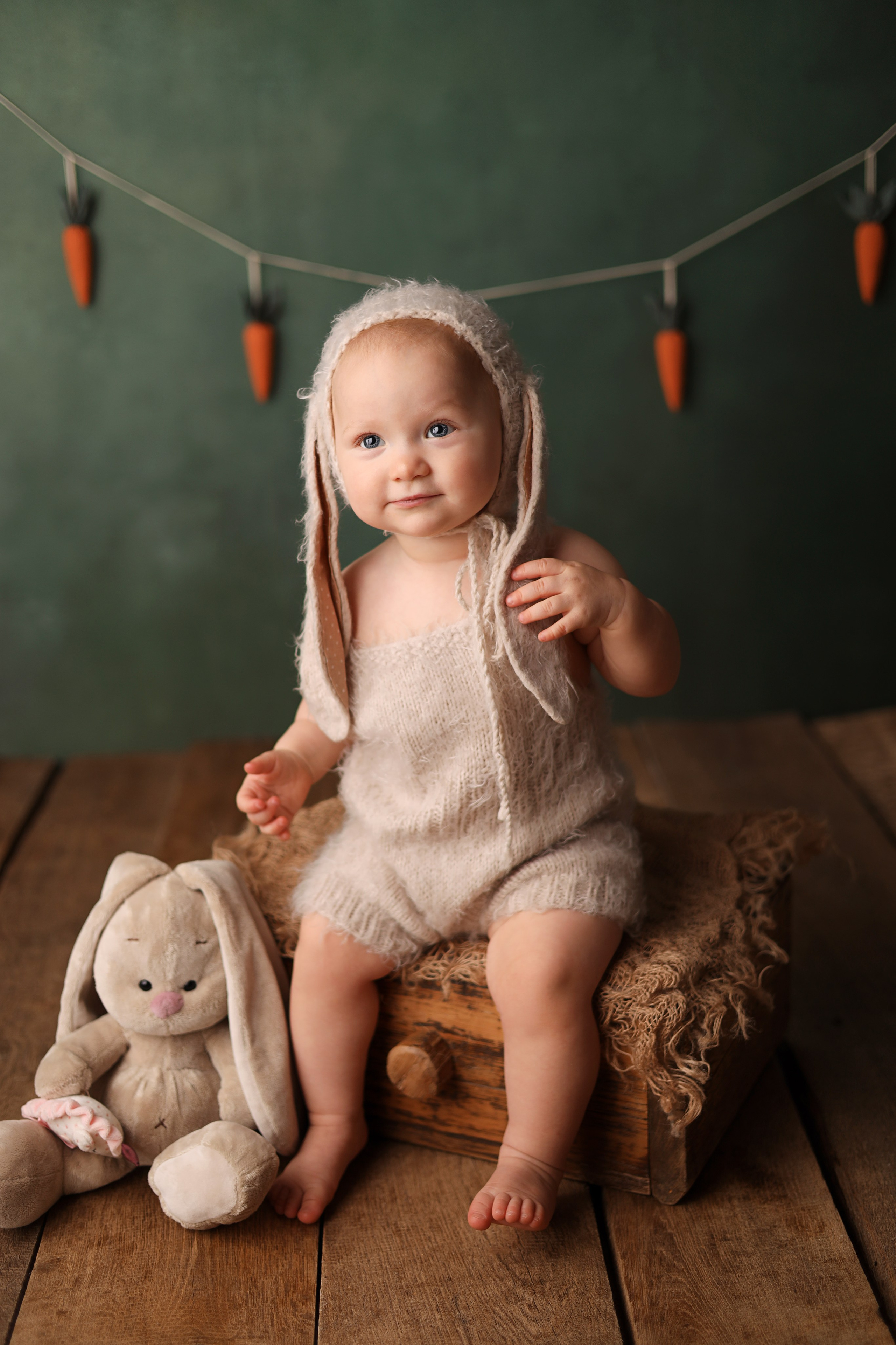 Алисе 1 годик. Фотограф новорожденных Москва. Ньюборн фотограф Москва