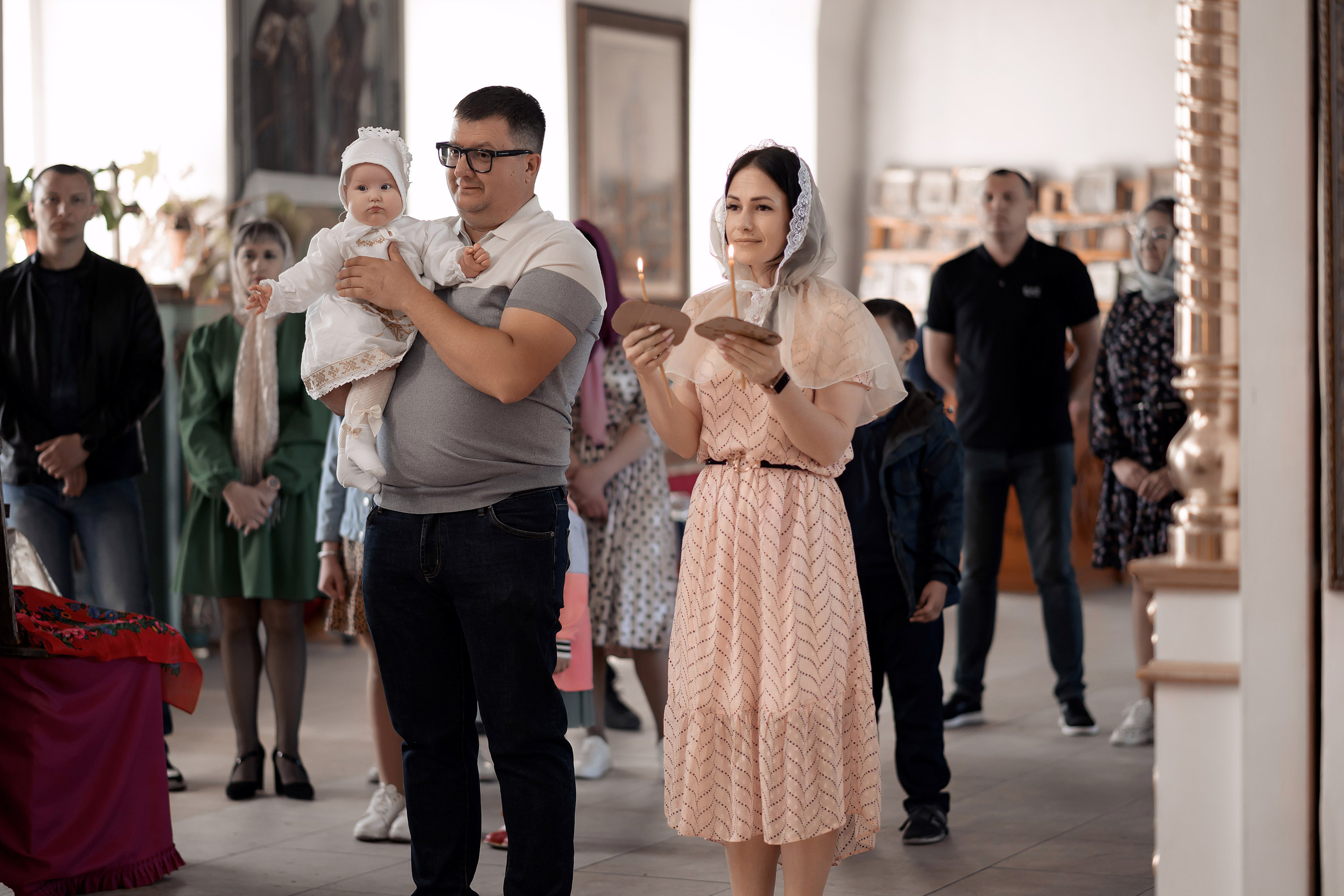 Крещение Екатнрины. Свадебный фотограф Белгород Валуйки Старый Оскол Воронеж