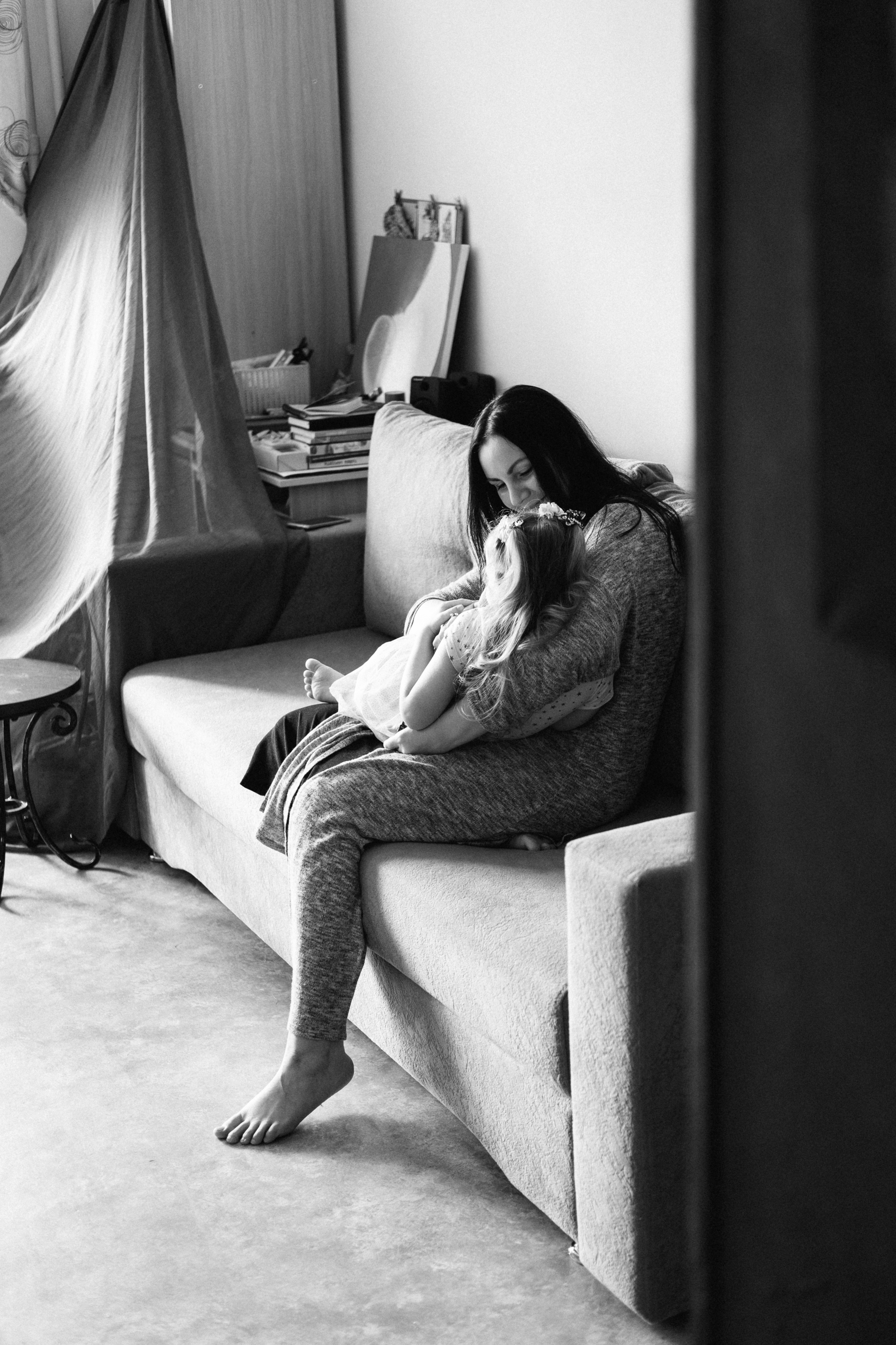 Домашняя, в студии. Портретный и семейный фотограф в Красноярске Смирнова Наталья