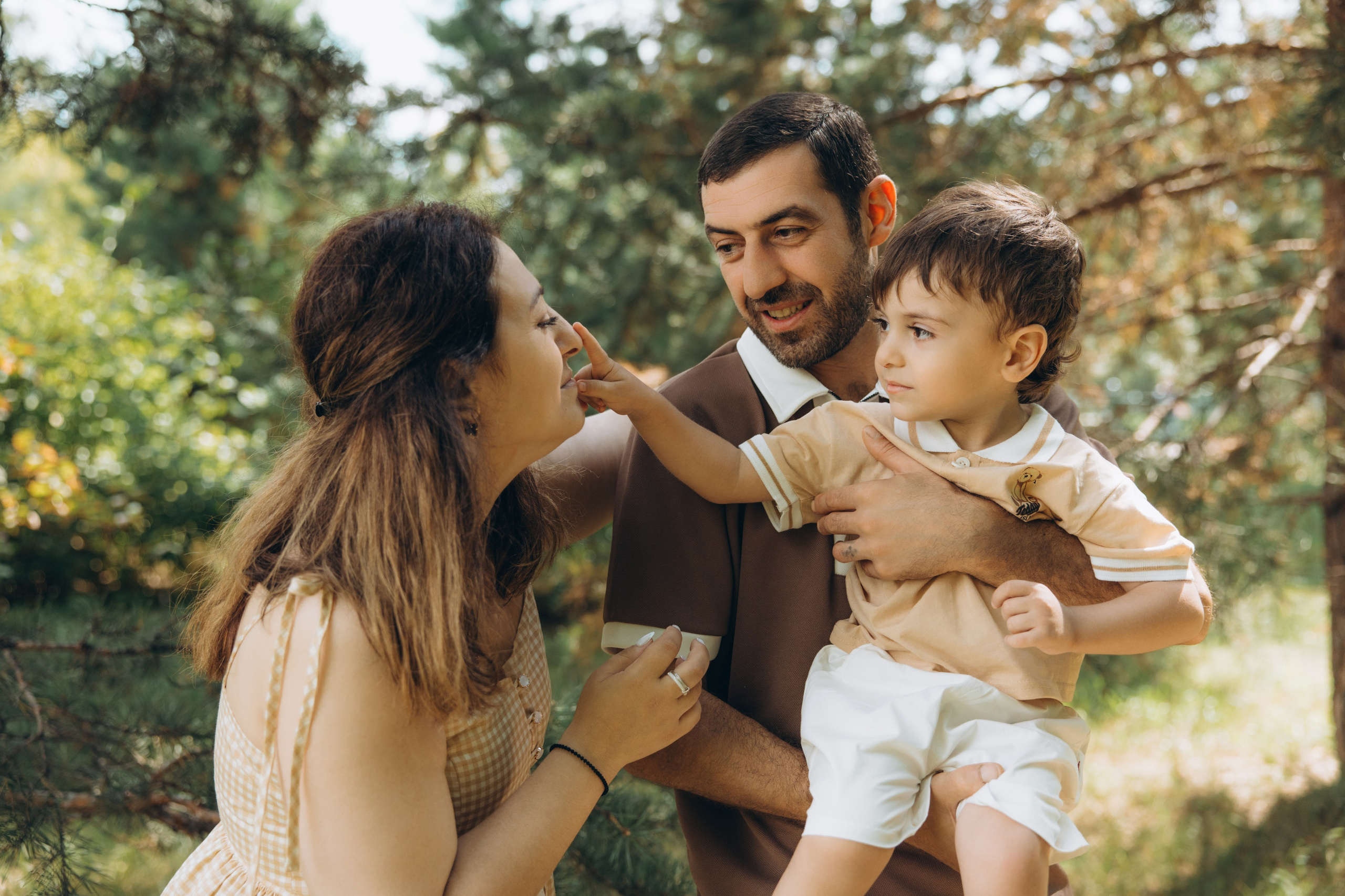 Семейная фотосессия в парке ЦПКиО. Свадебный, семейный фотограф в Иркутске Светлана Макаричева