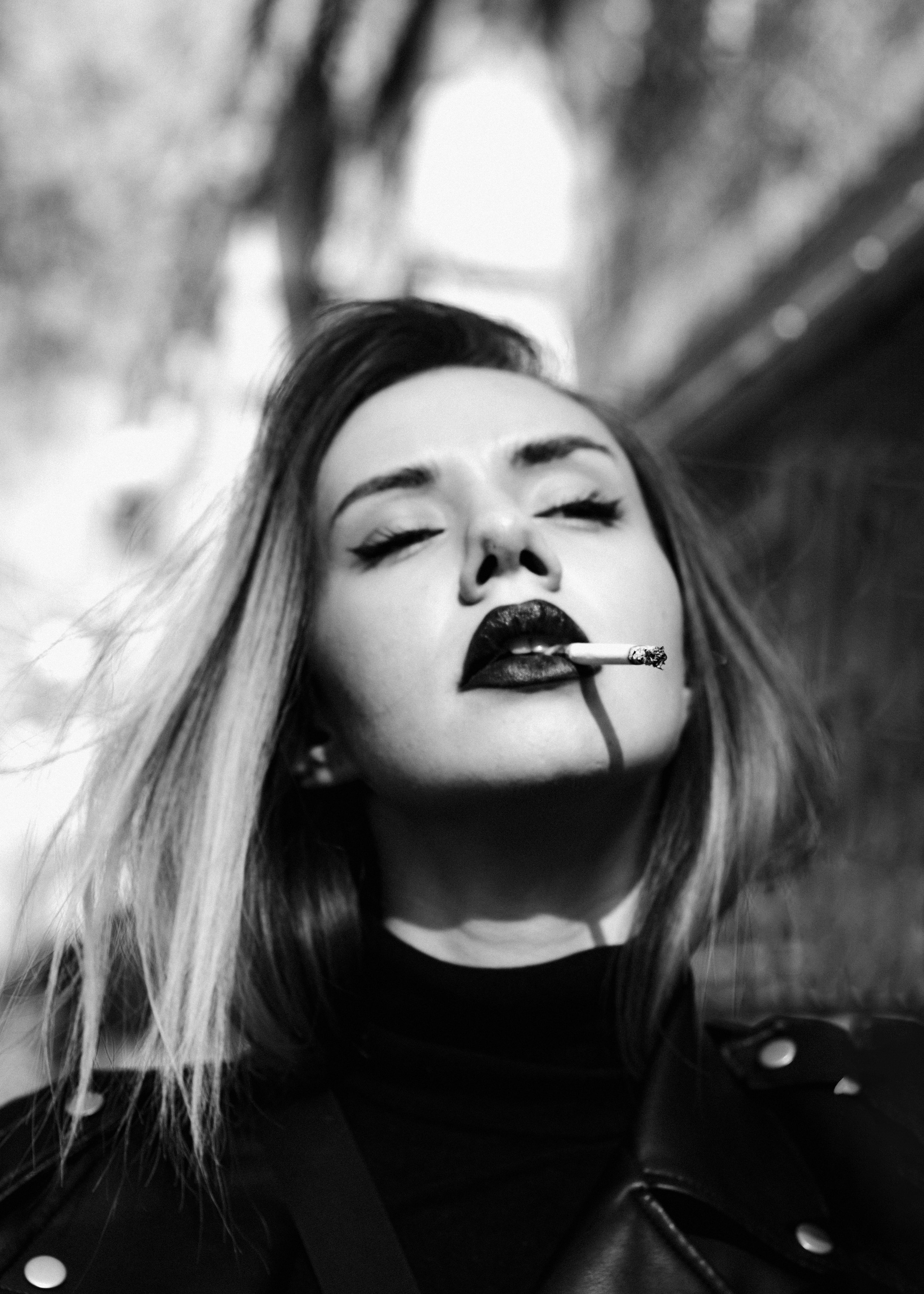 Настя & Сигареты. Фотограф Маша Ривер Ногинск Электросталь Москва