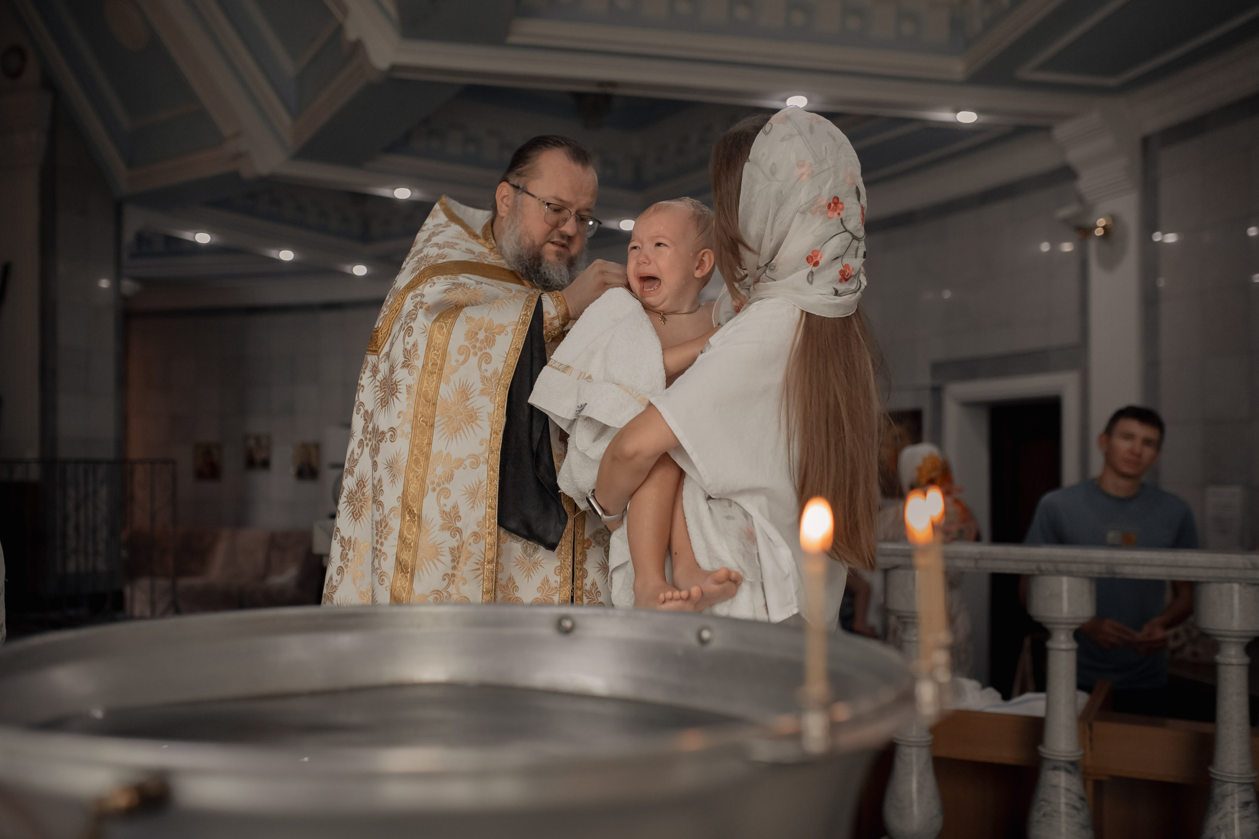Крещение Алисы и Ксении. Фотограф на Крещение и Венчание в Ташкенте