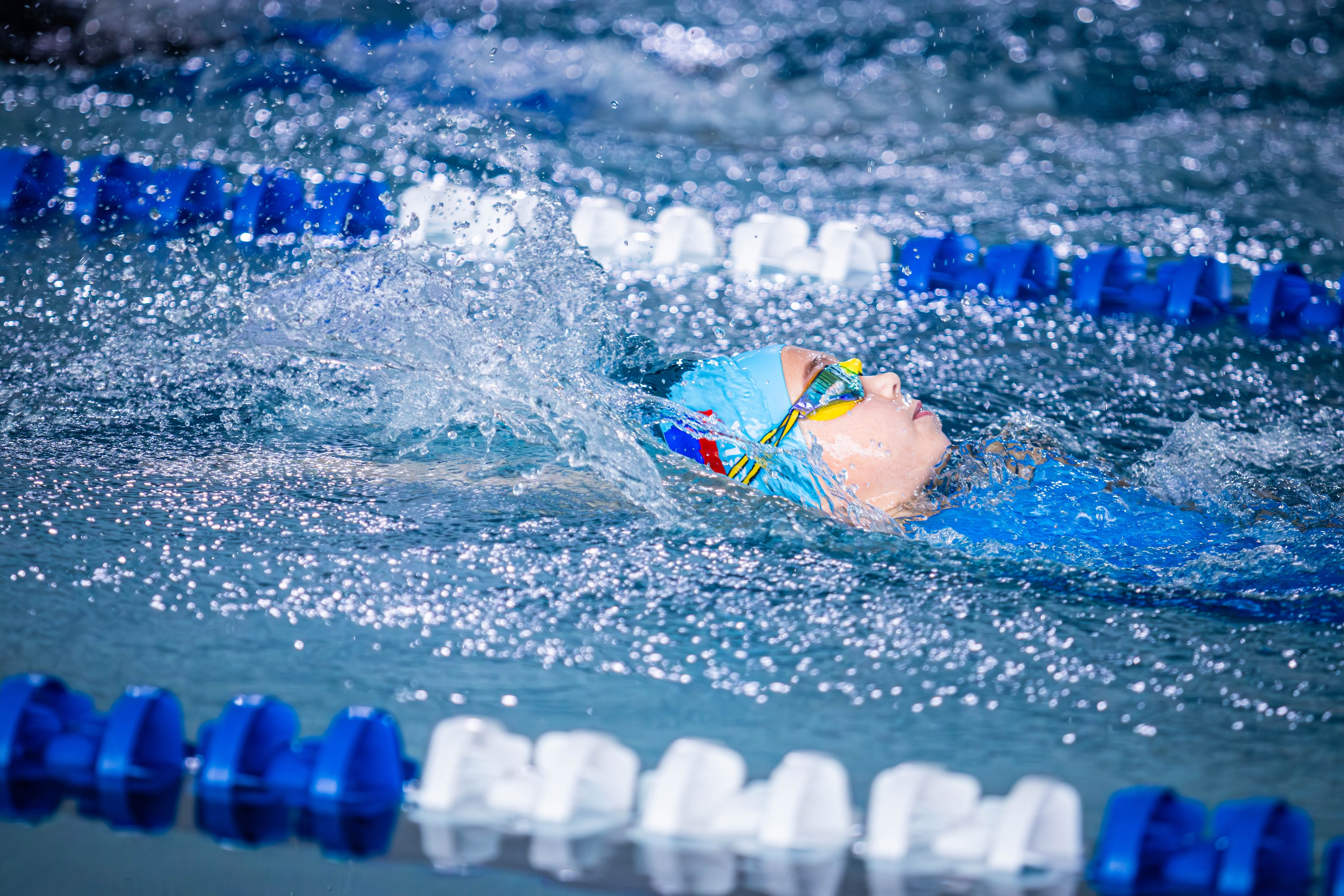Фотосессия соревнований по плаванию в Пушкино Московской области