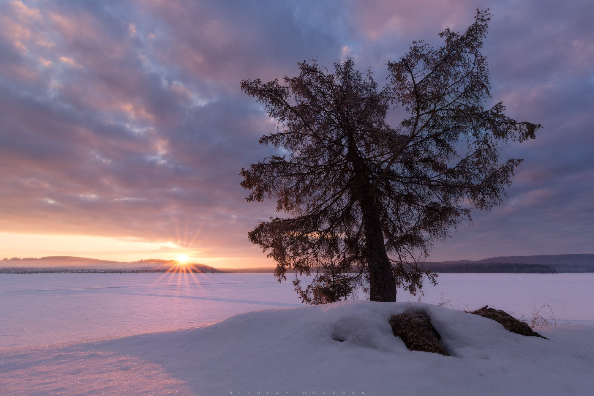 Зимние пейзажи Черноисточинска | Фотограф Николай Обухов