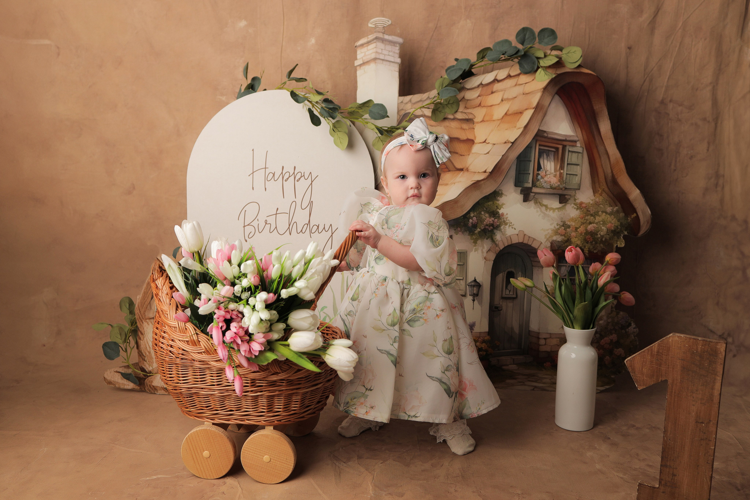 Таисия, 1 годик. Фотограф новорожденных в Новокузнецке Анна Горошникова