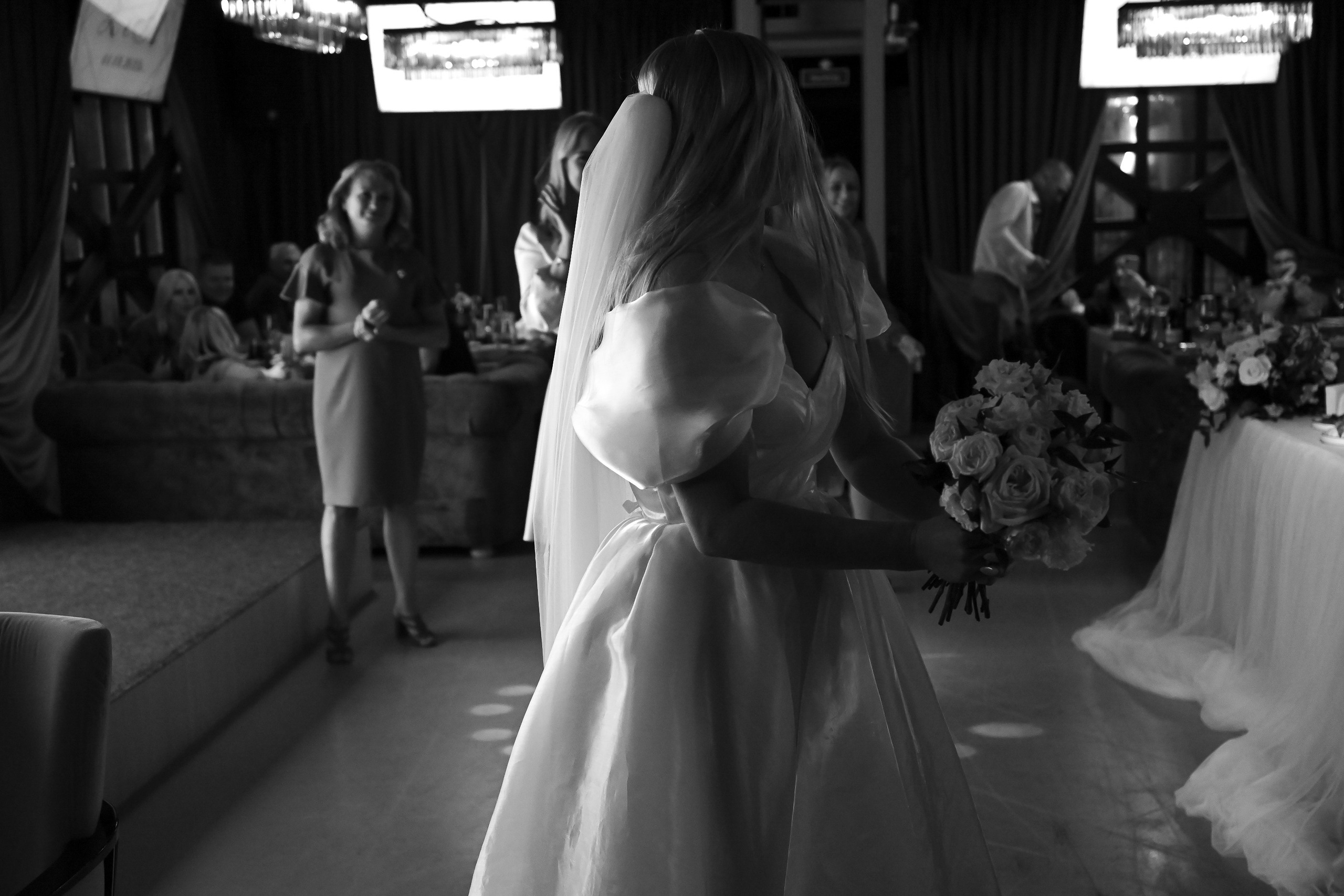 Black and white film. <3