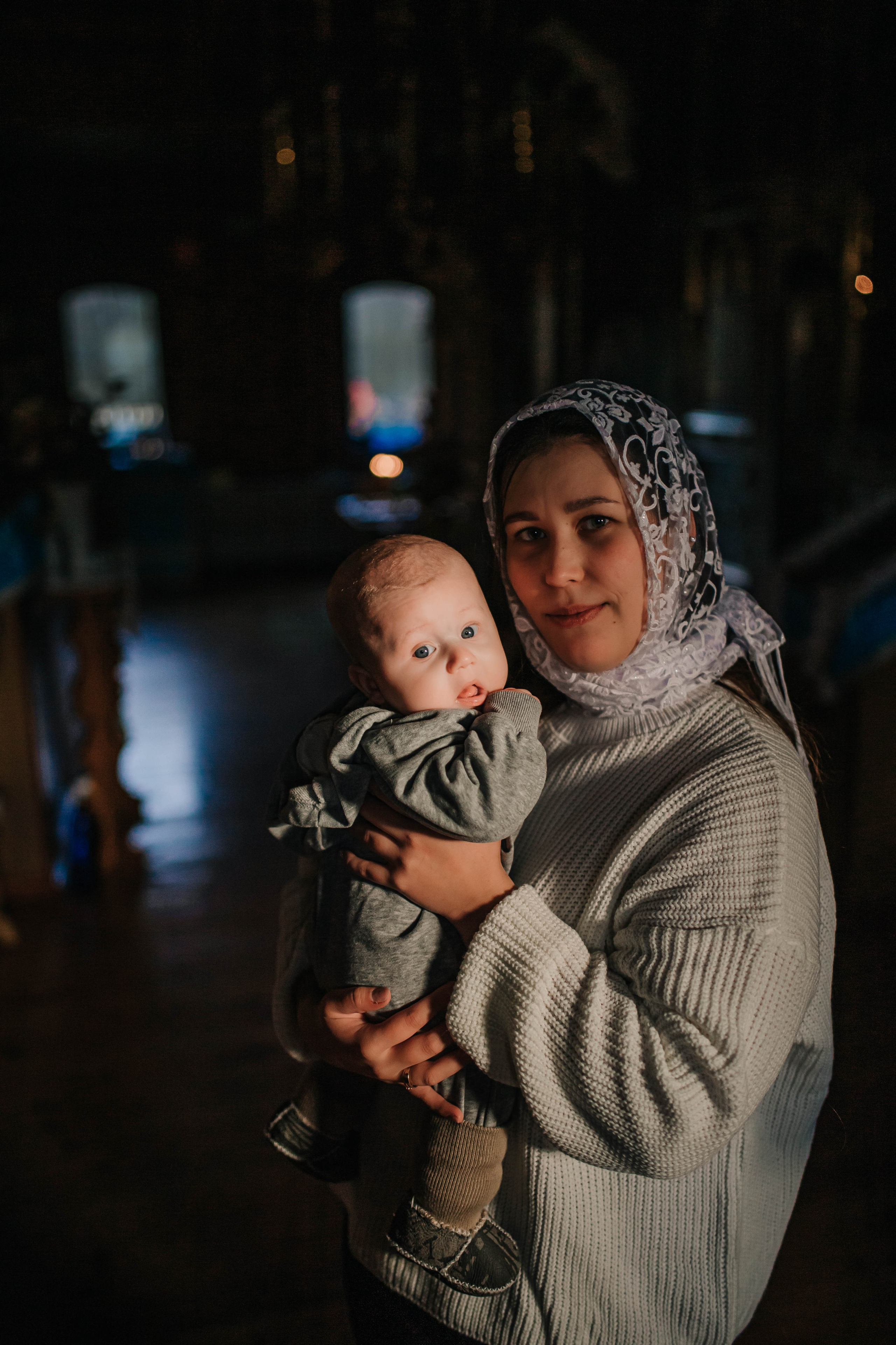 Крещение Дмитрия. Фотограф Дарья Маташкова