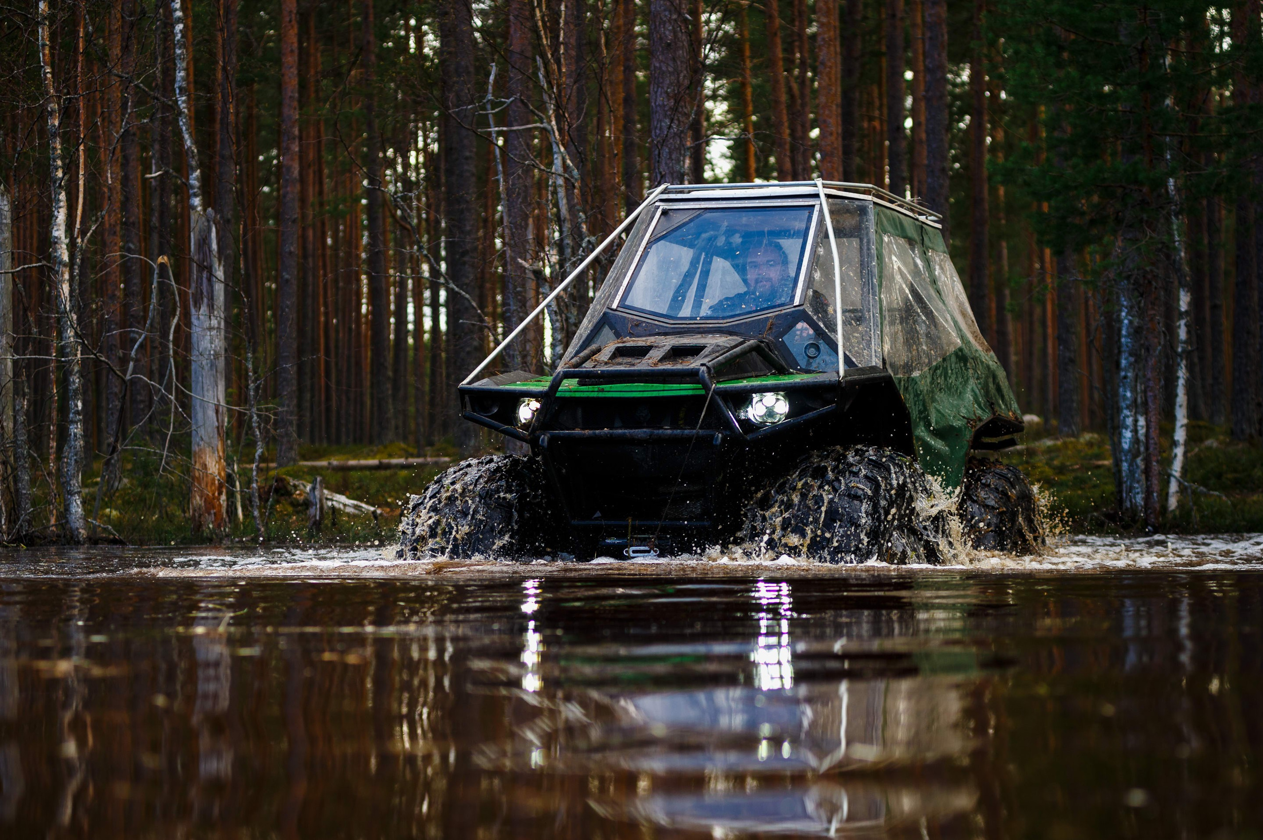 Ленинград-трофи 2024 — Вездеход Секач промо. Фотограф Алексей Алексеев