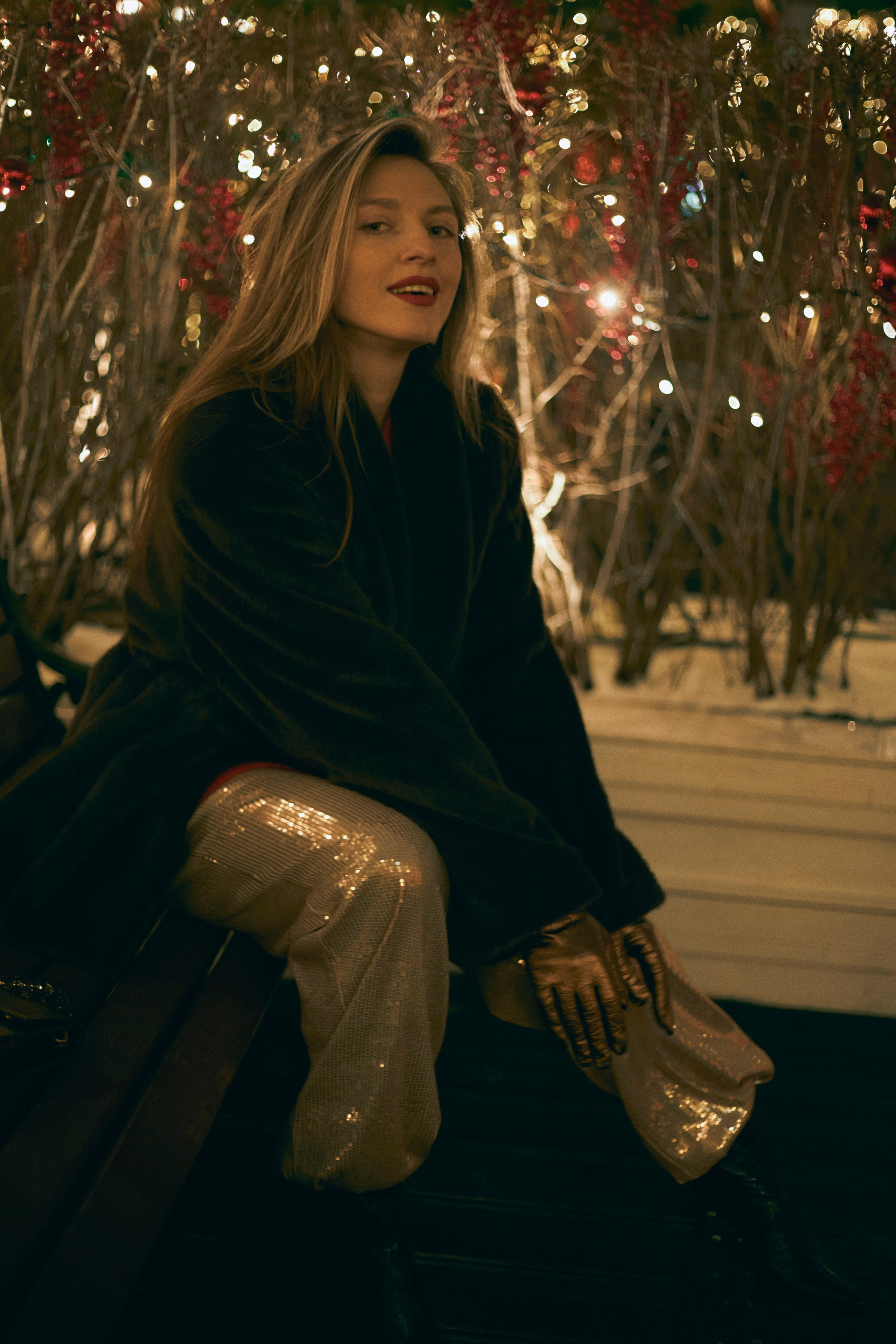 Новогодняя фотопрогулка по Москве. Анна Потявина. Фотограф Москва