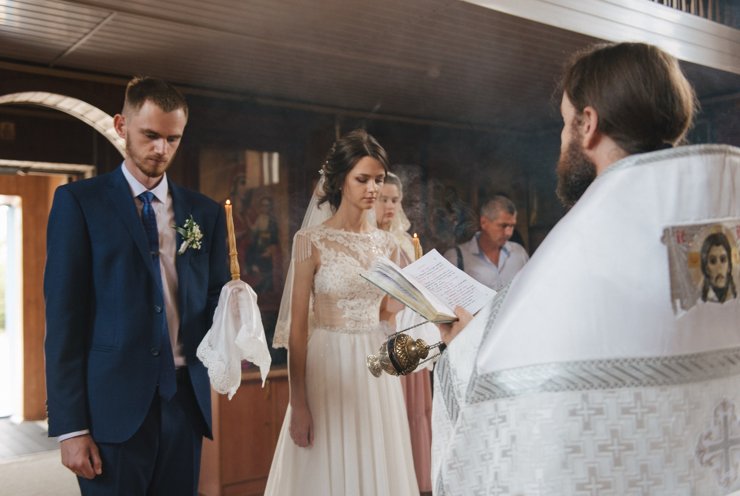 Венчание Никиты и Тони — Храм Иоанна Кронштадского. Свадебный и семейный фотограф Волгоград Москва