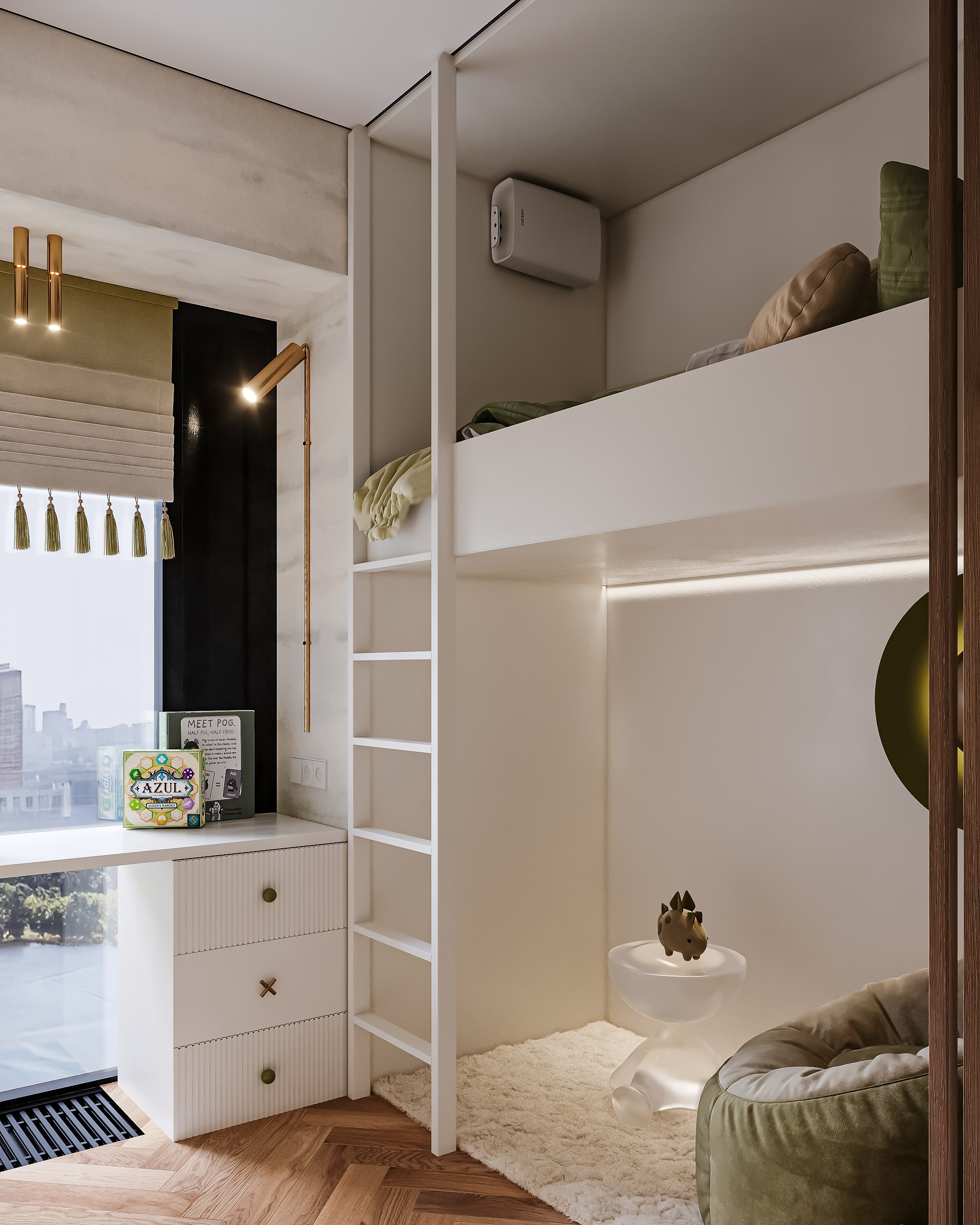 Квартира 60 м². 3Д-Визуализация Наталья Макогонова