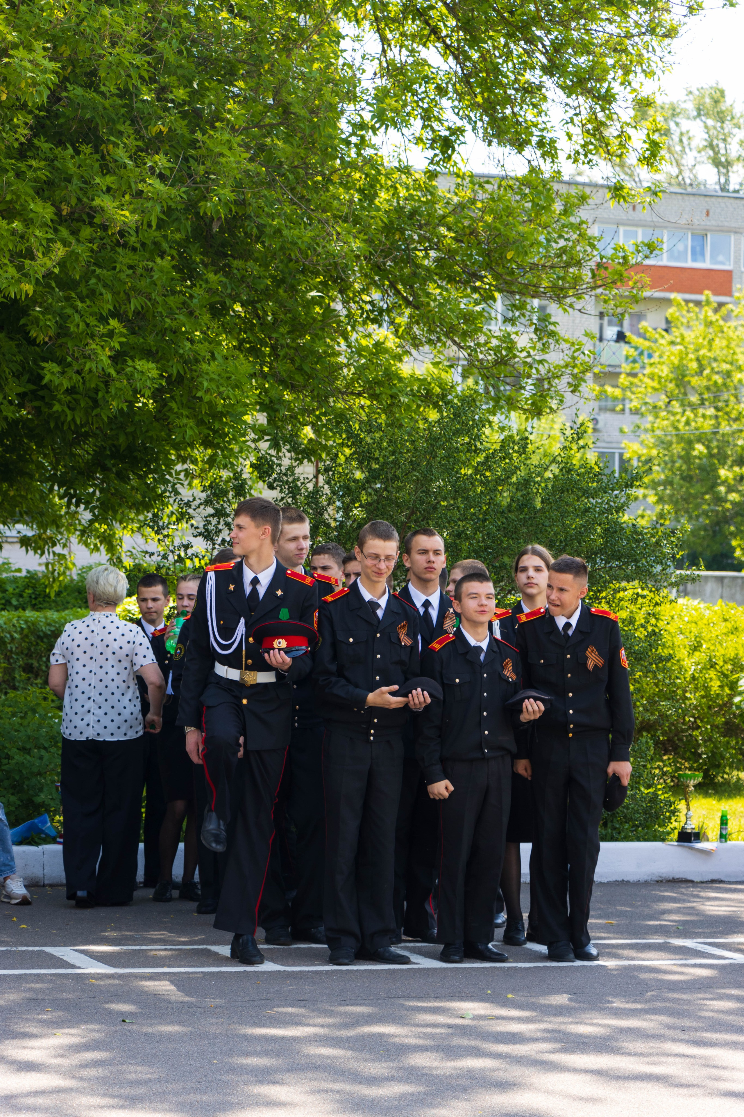 Последний звонок 2025 взвод 8"б». Фотограф Татьяна Матрос