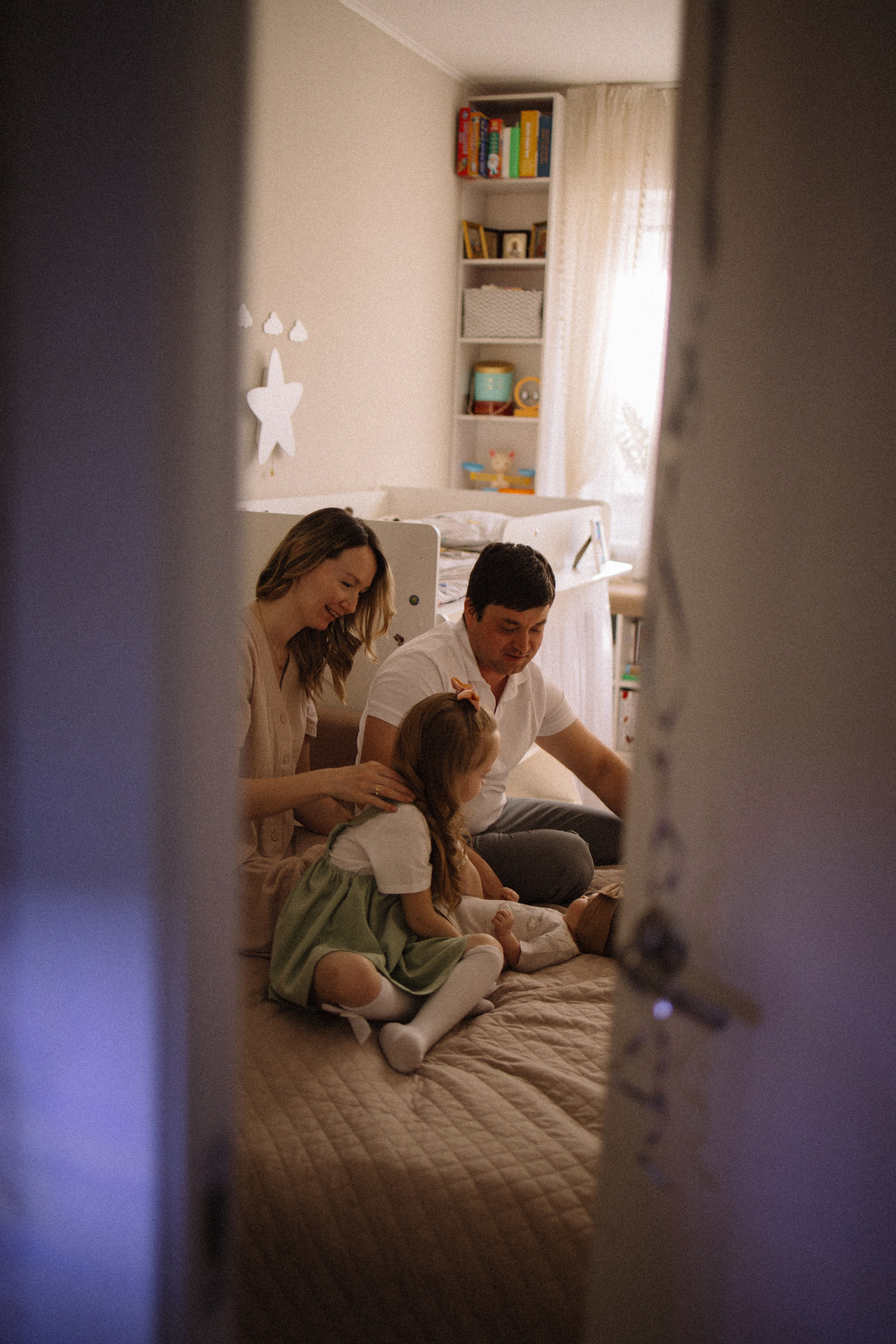 Ньюборн съемка Любы и ее семьи. Семейный фотограф в Москве и Люберцах Юлия Гуськова