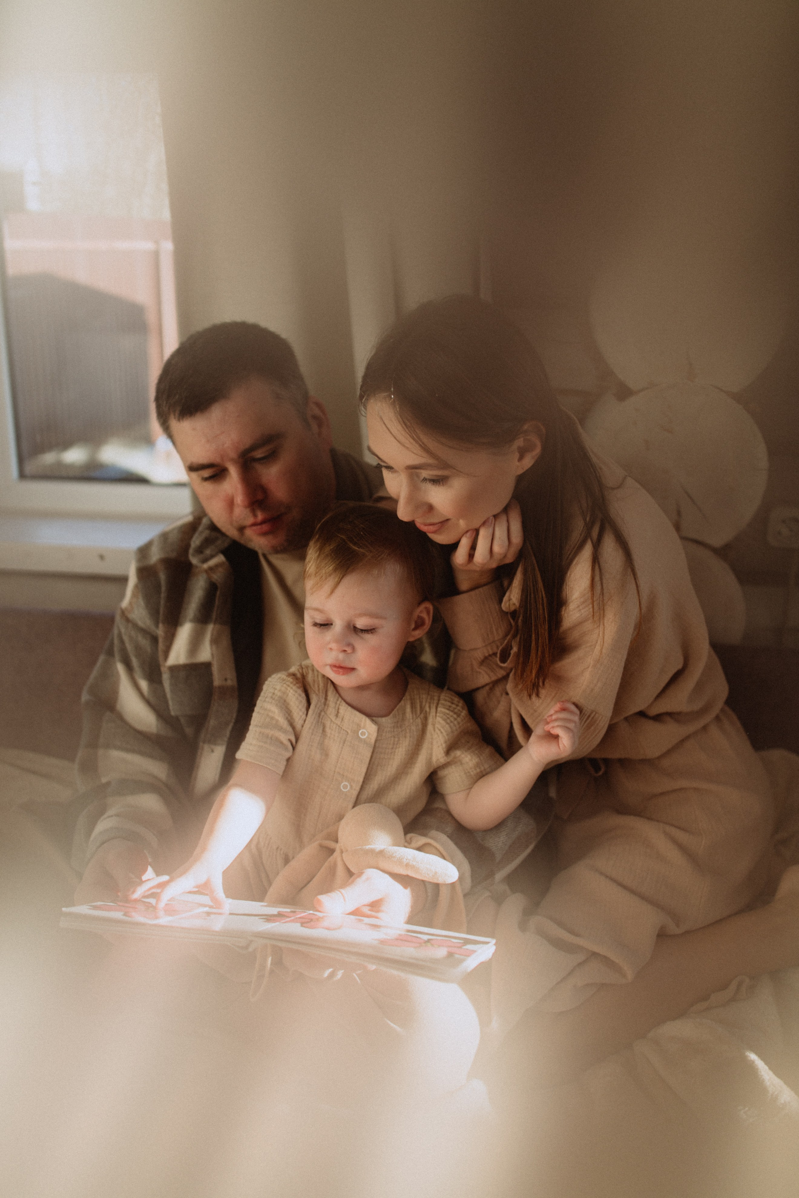 Галя, Саша и Милана. Семейный фотограф в Москве и Люберцах Юлия Гуськова