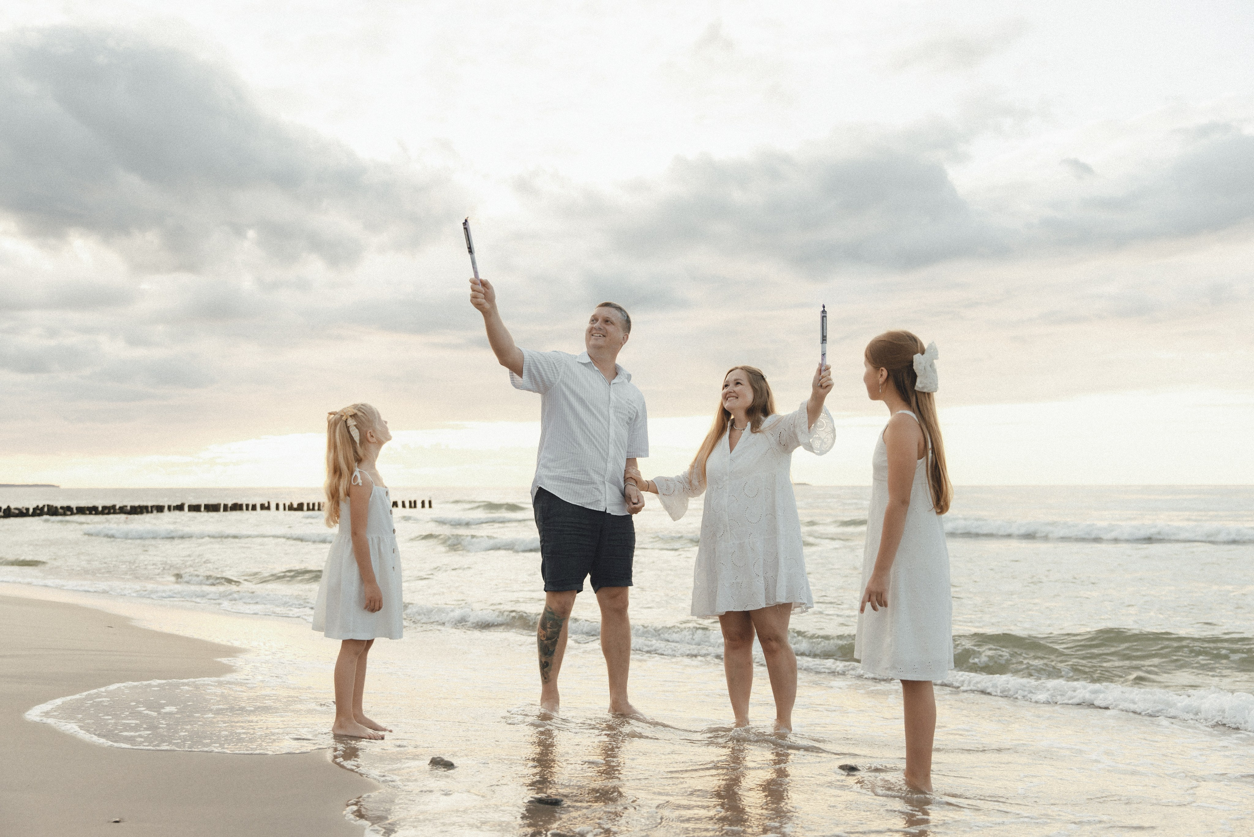 Семья в Малиновке. Фотограф Калининград Илья Миллер