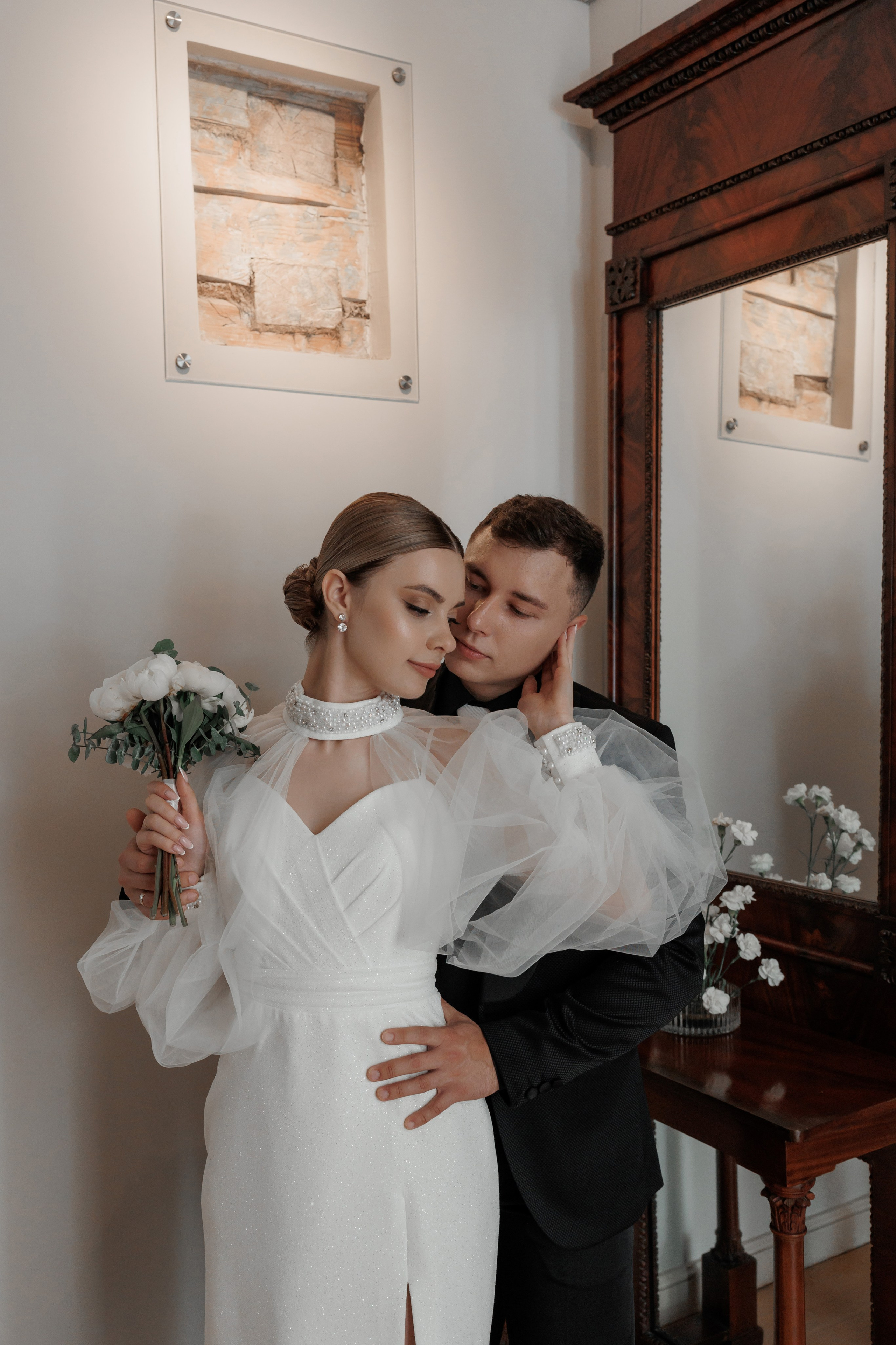 Анна и Сергей, Усадьба Муравьевых-Апостолов. Свадебный и репортажный фотограф (Москва, Королев и другие)