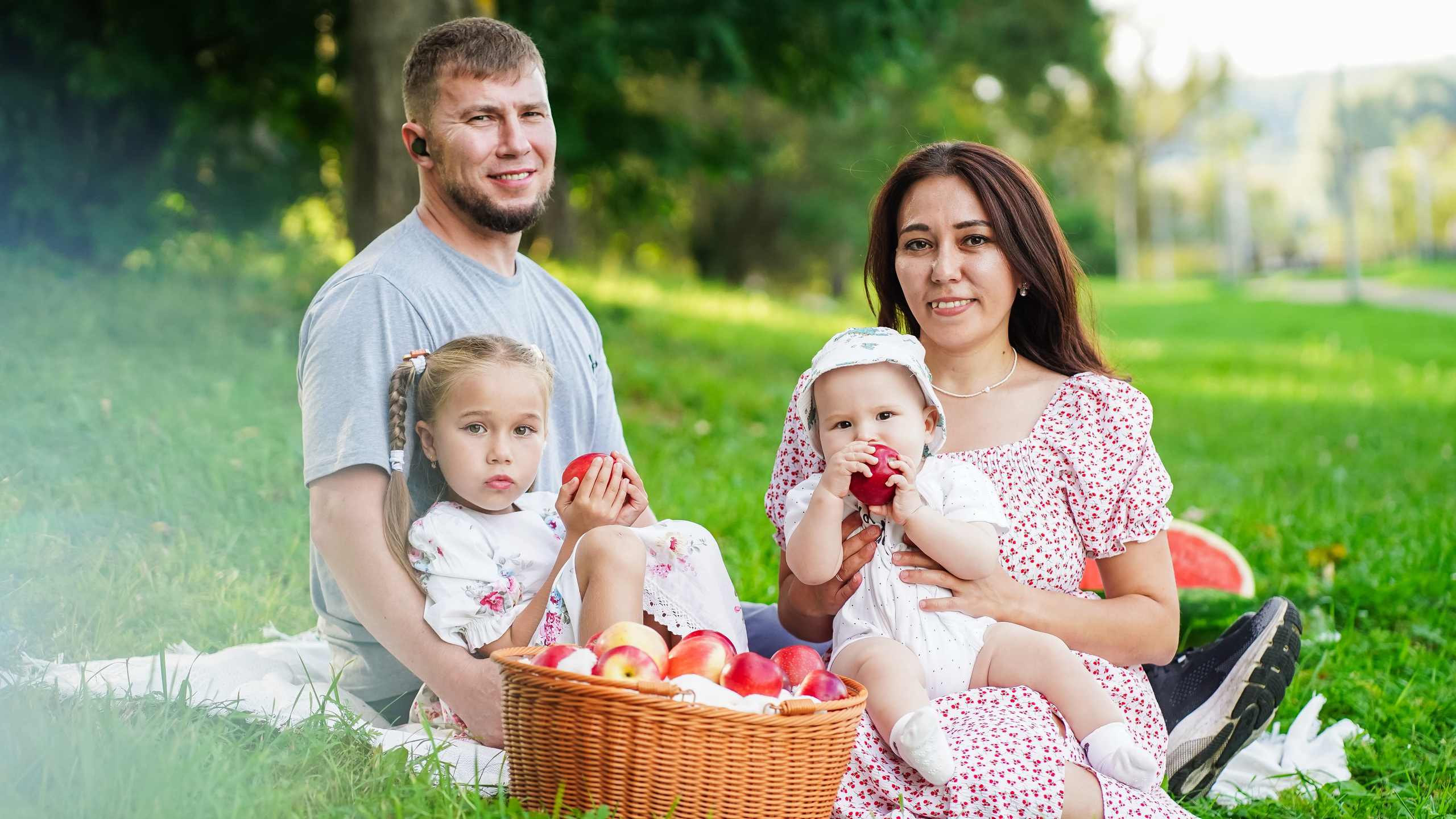 Летний пикник. Семейный и детский фотограф в Москве (Тинао) Галкина Алевтина