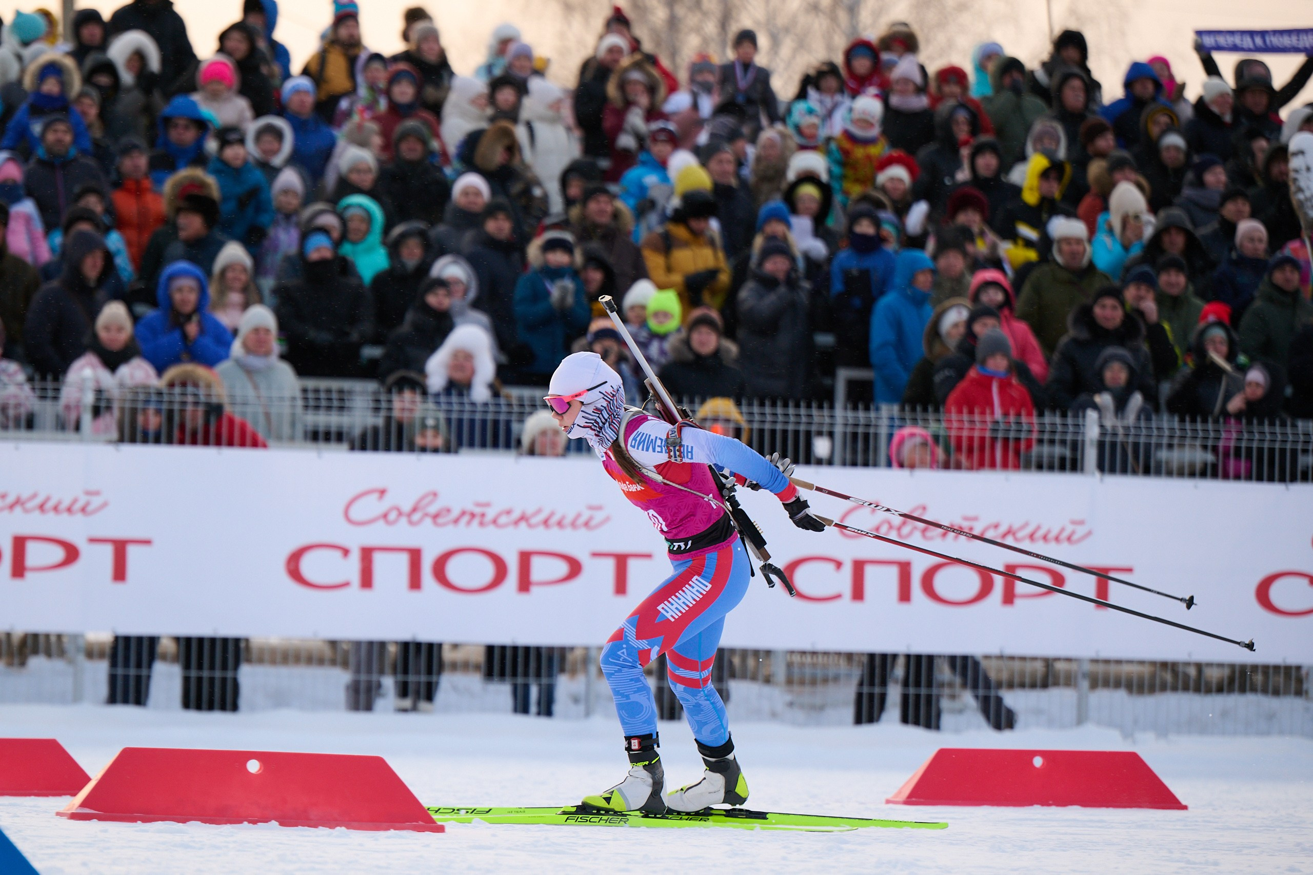 Ижевская Винтовка 55. Спринт. Женщины. Спортивный репортажный фотограф в Ижевске Сергей Мерзляков