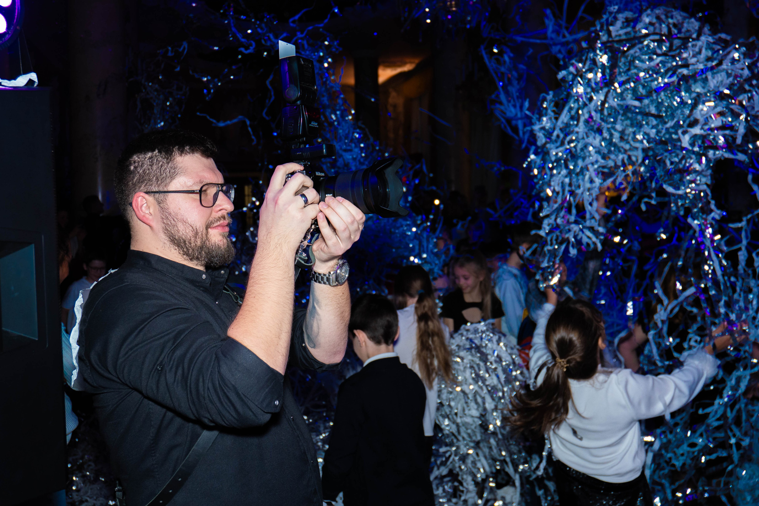 Новогодний утренник Алроса. Фото и видео съёмка в Москве и МО Александр Чапала и Трояк Алеся