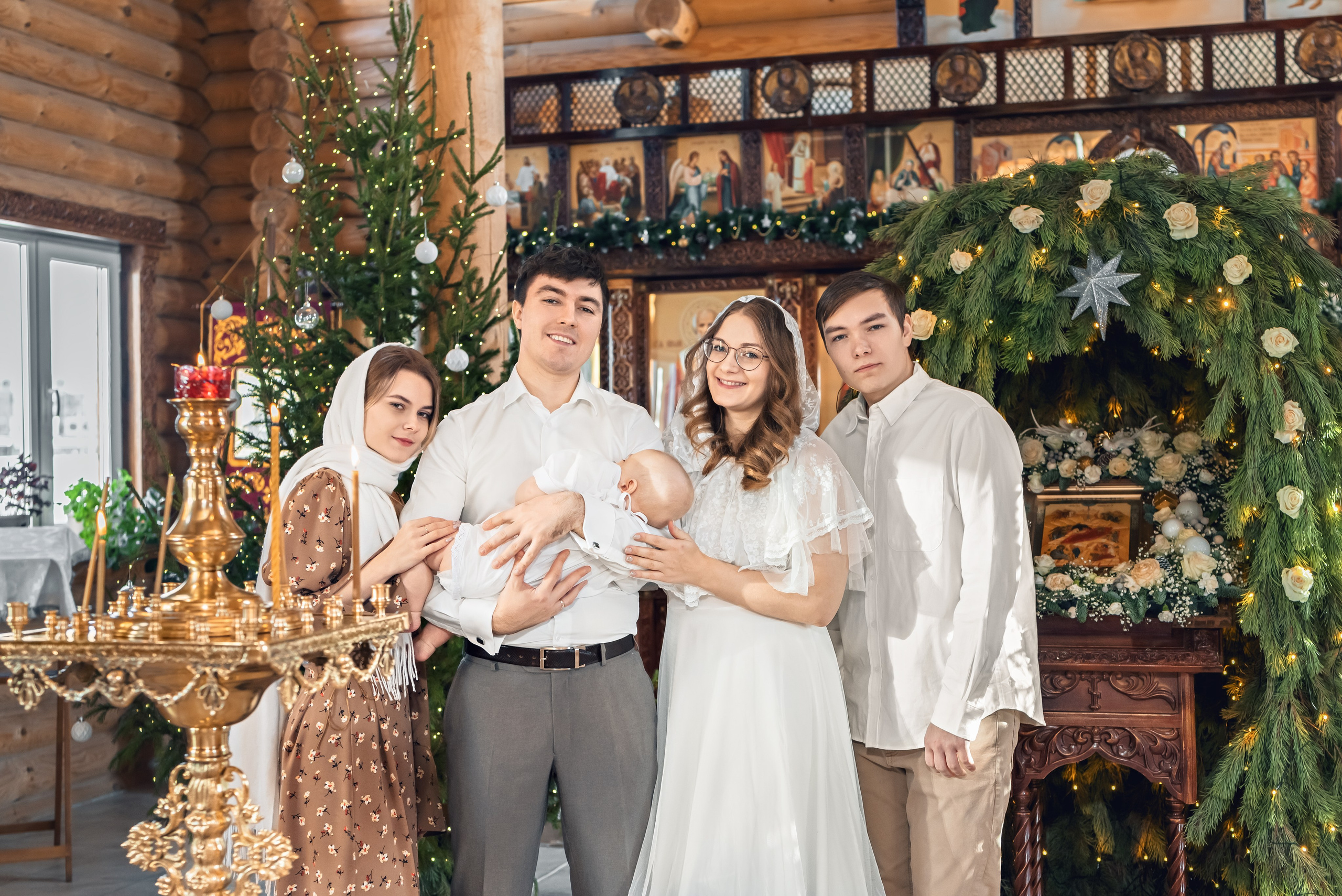 Храм Матроны Московской. Рождество. Церковный фотограф на Таинство Крещения и Венчания в Оренбурге и Оренбургской области Екатерина Белкина