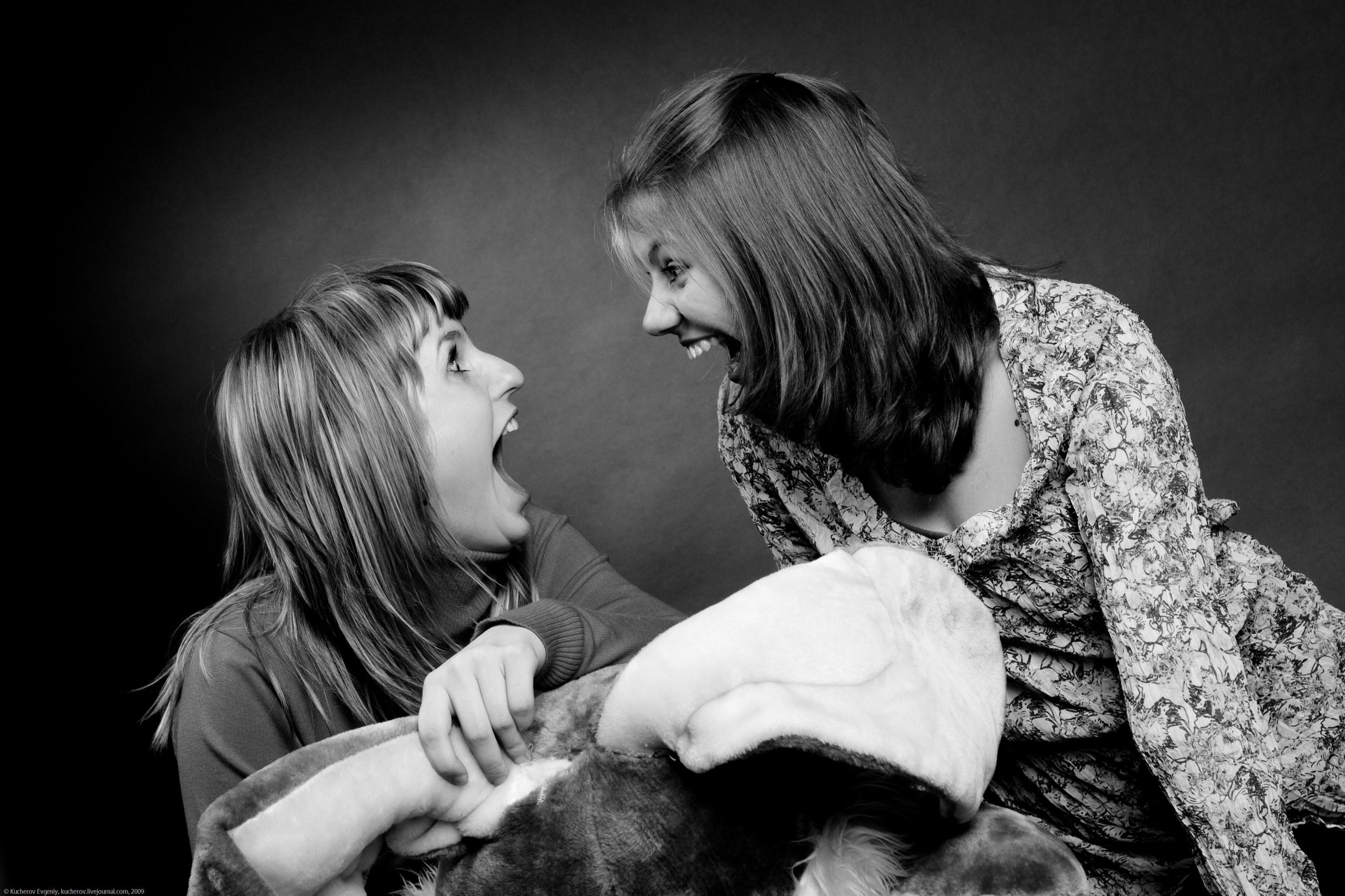 Оля и Наташа. Студия. Кучеров Евгений. Фотограф