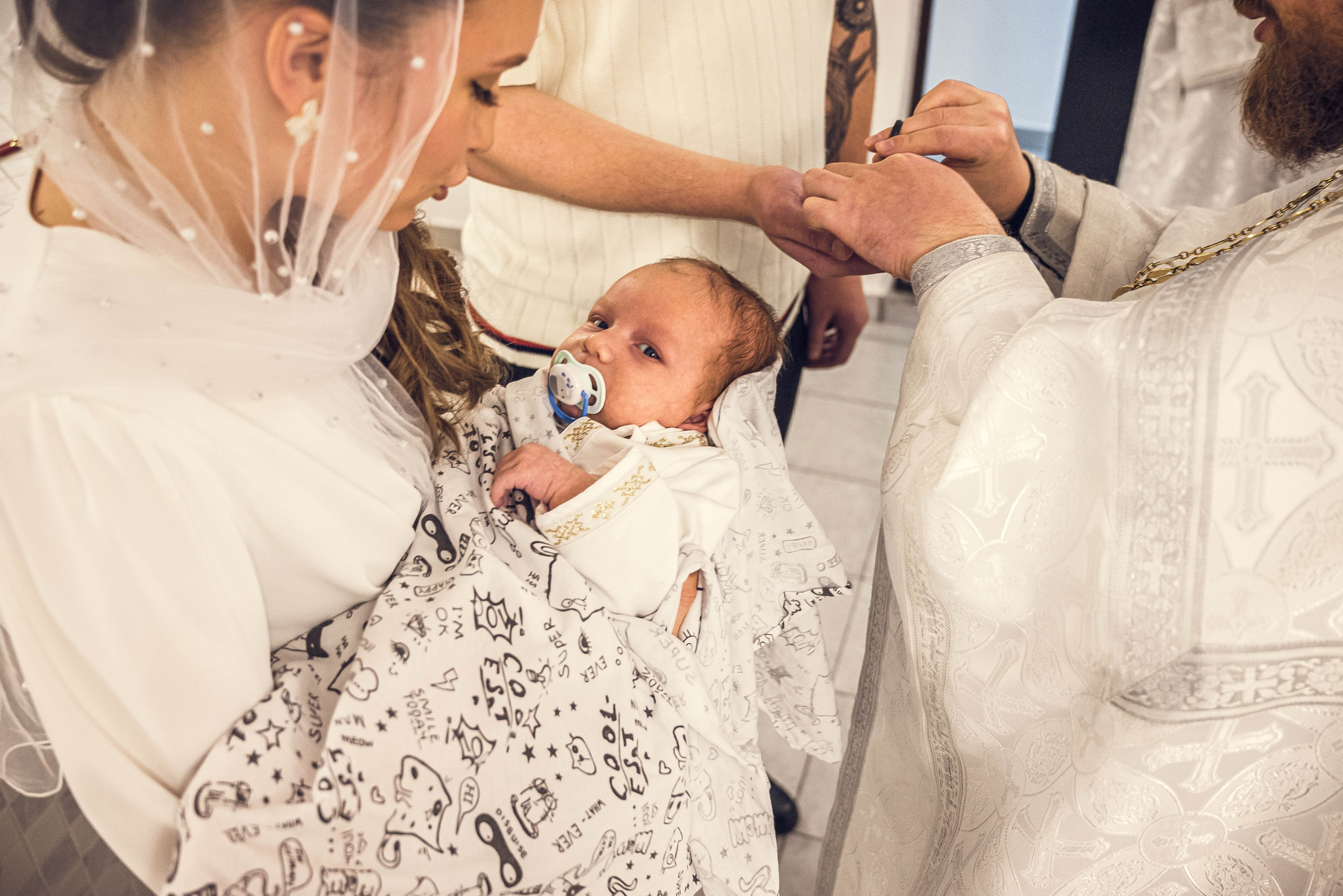 Крещение Мирона. Семейный и детский фотограф Москва