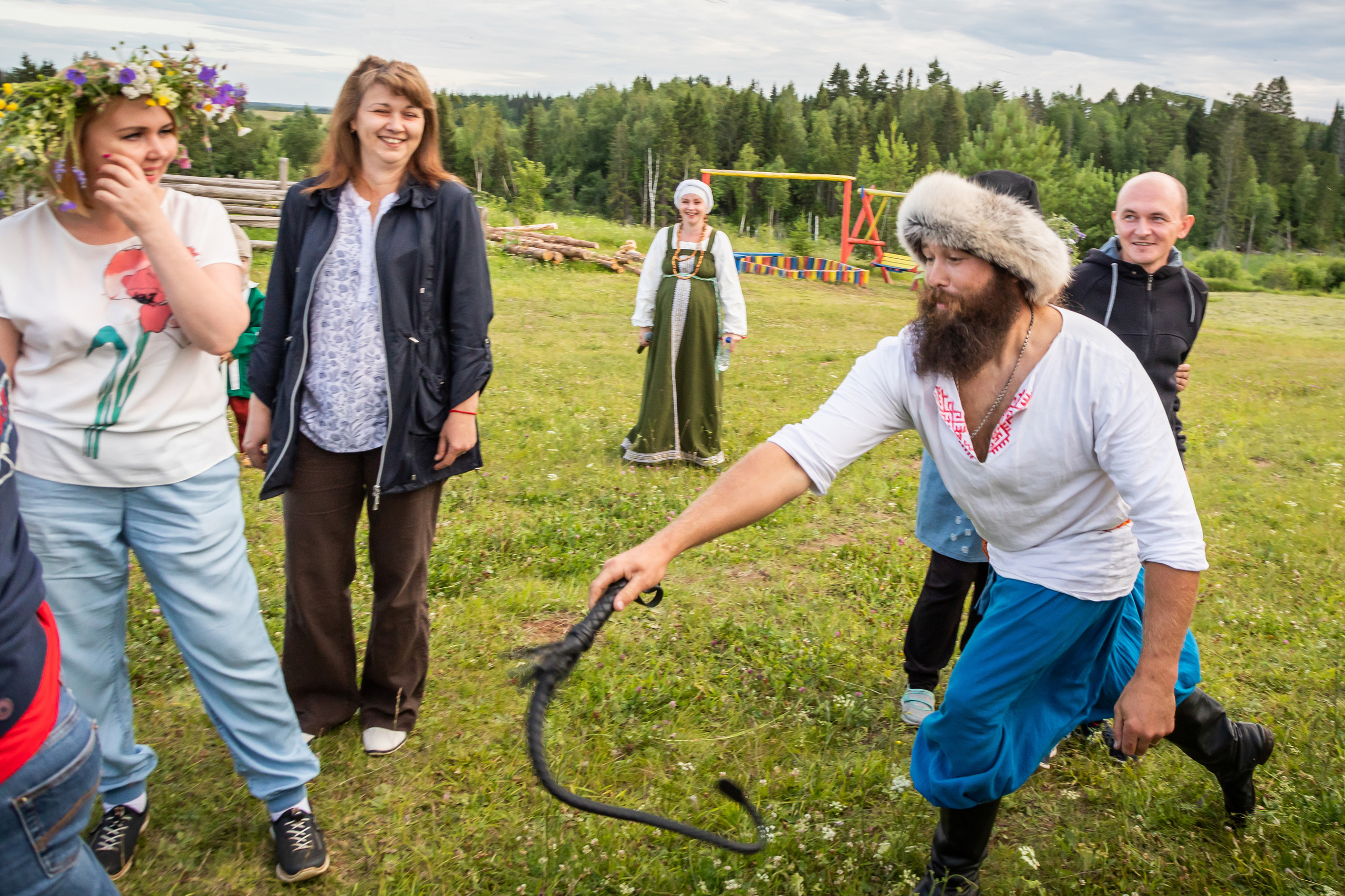 Иван Купала в Кудрино. Фотограф для бизнеса Сергей Чирков. Город Ижевск, Удмуртия