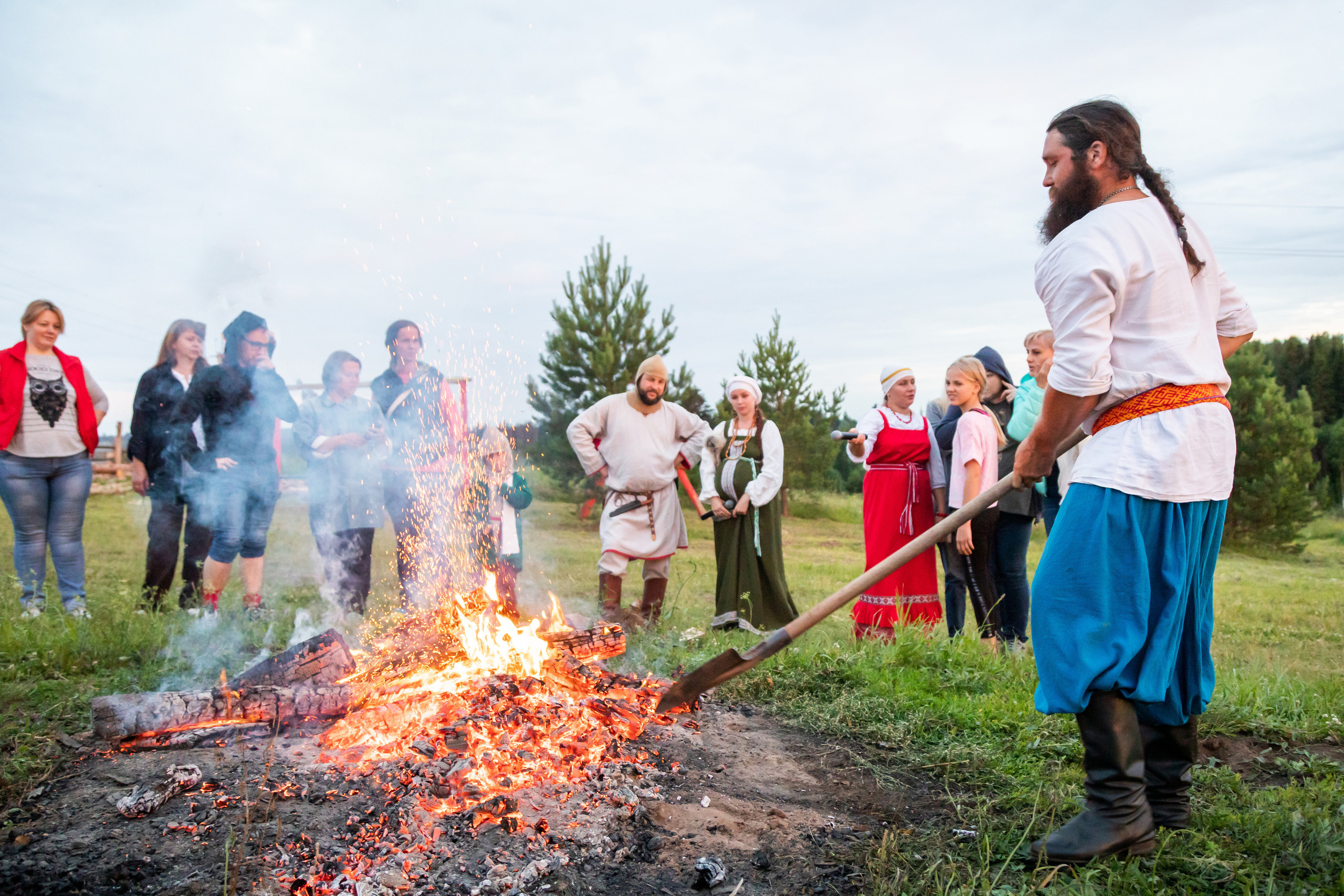 Иван Купала в Кудрино. Фотограф для бизнеса Сергей Чирков. Город Ижевск, Удмуртия