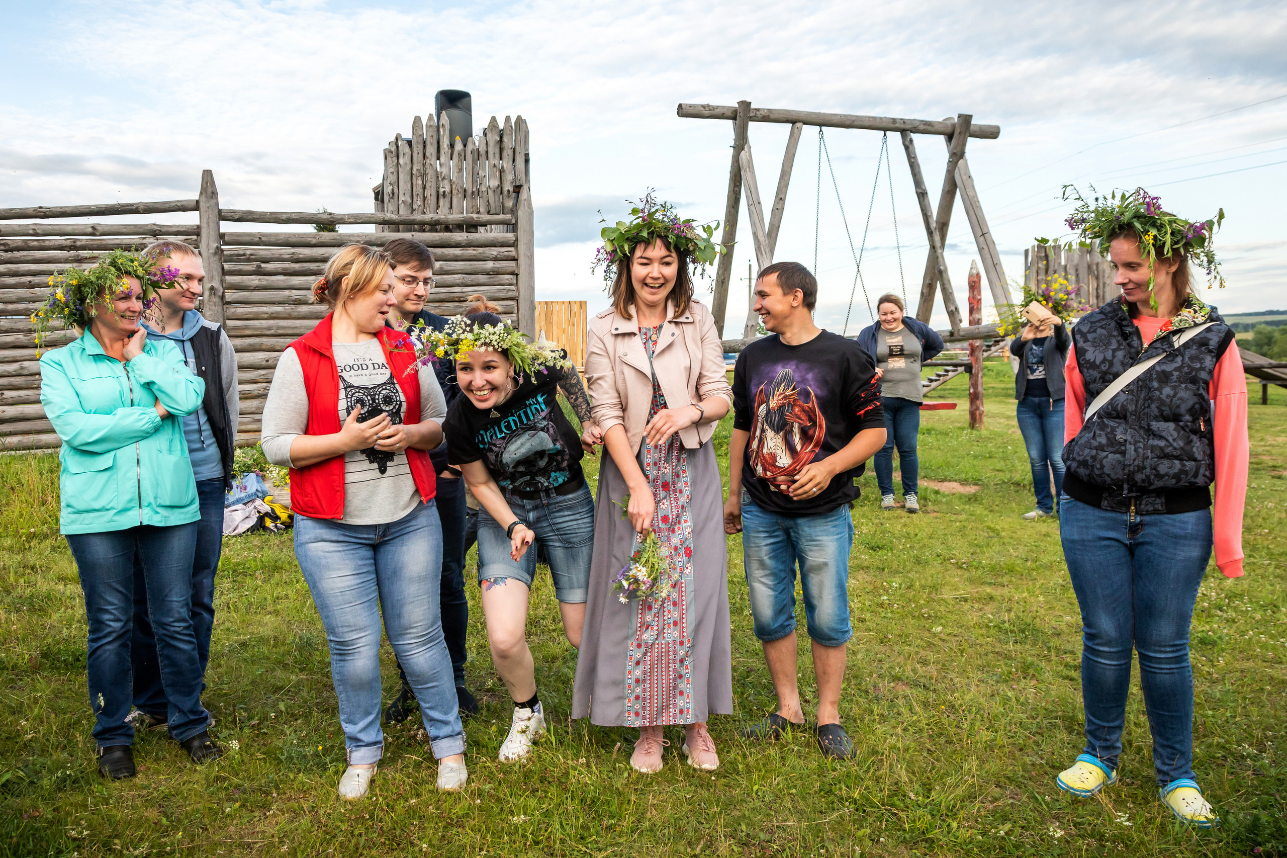 Иван Купала в Кудрино. Фотограф для бизнеса Сергей Чирков. Город Ижевск, Удмуртия