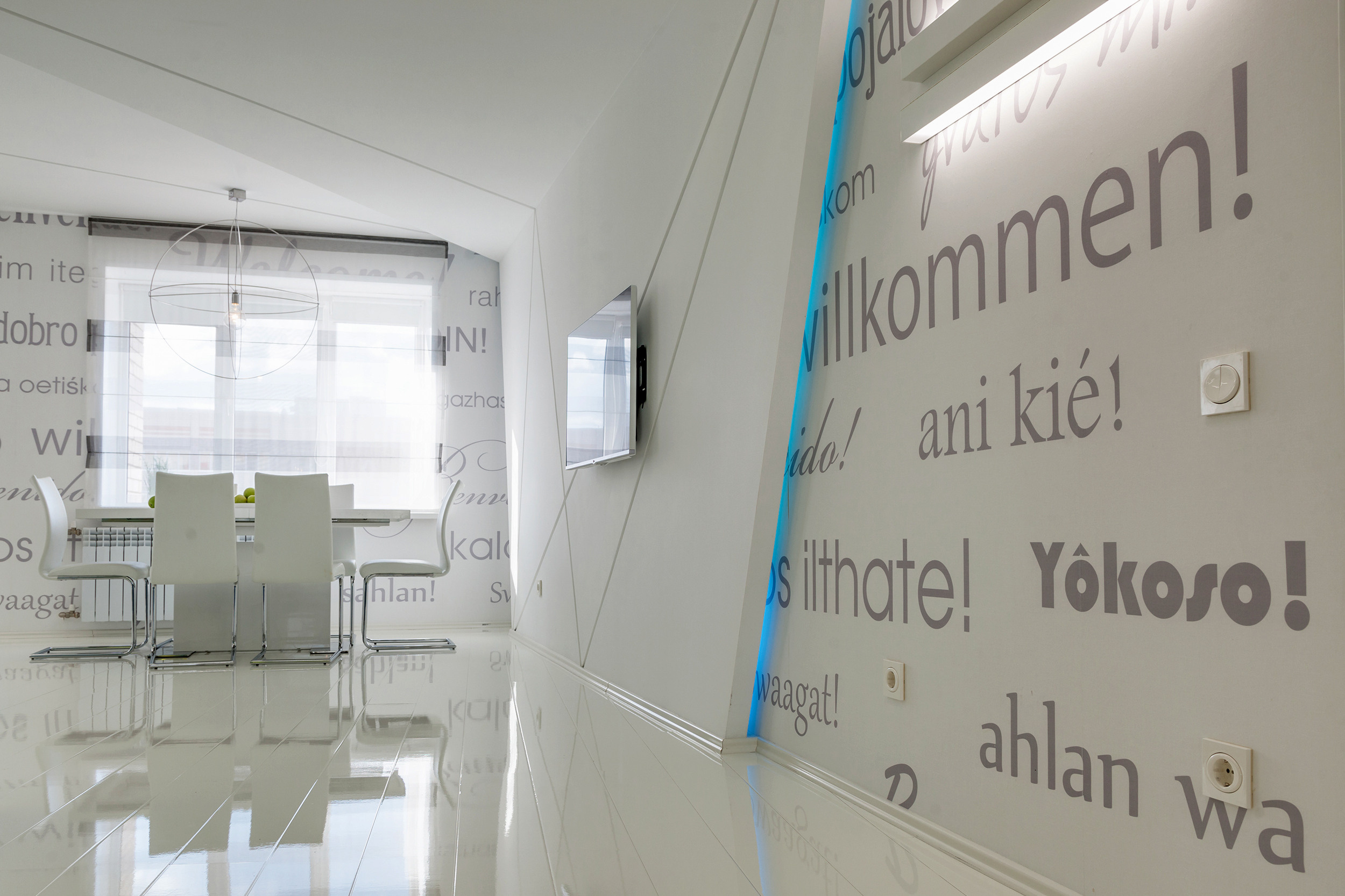 Трехкомнатная квартира в стиле Hight-Tech. Фотограф для бизнеса Сергей Чирков. Город Ижевск, Удмуртия