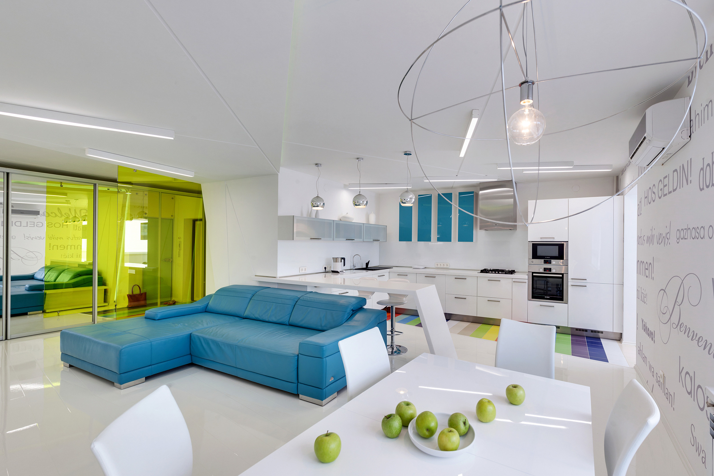 Трехкомнатная квартира в стиле Hight-Tech. Фотограф для бизнеса Сергей Чирков. Город Ижевск, Удмуртия