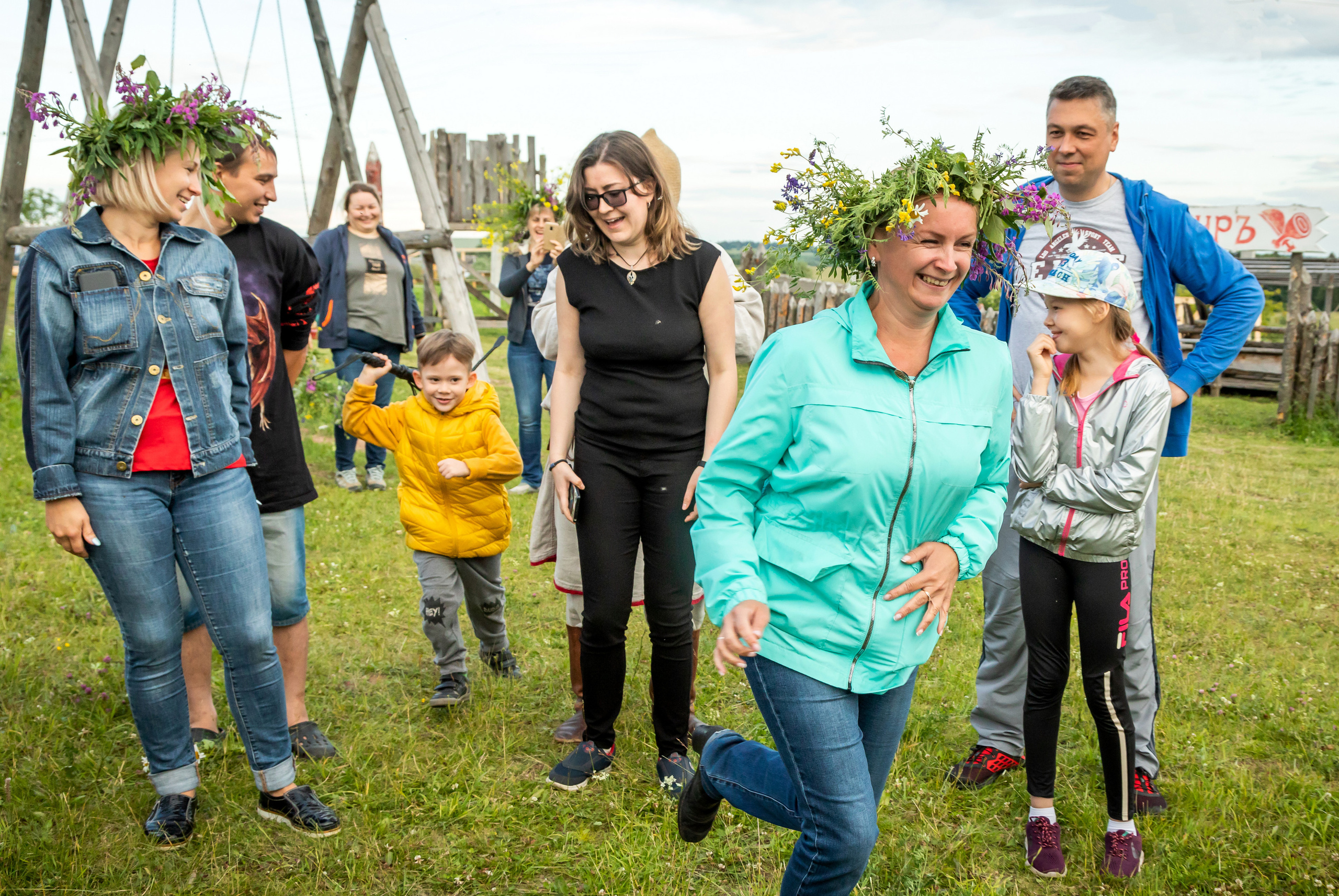 Иван Купала в Кудрино. Фотограф для бизнеса Сергей Чирков. Город Ижевск, Удмуртия