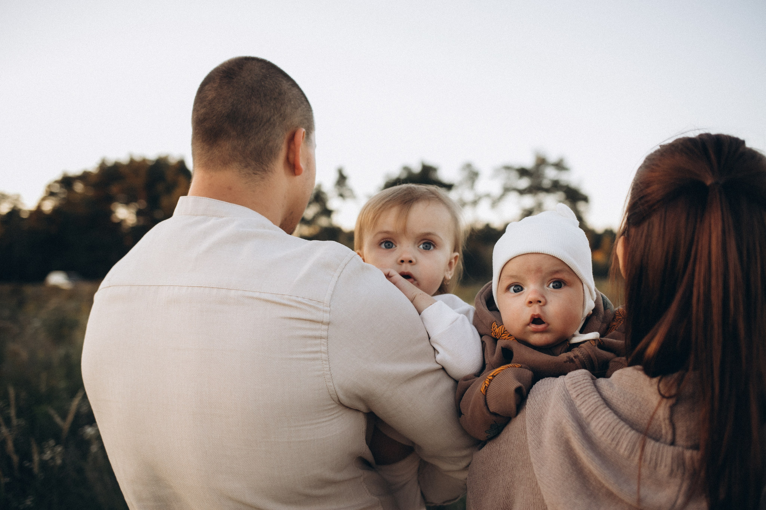 Саша, Алиса, Ева и Сереженька. Семейный и свадебный фотограф Анна Кожокарь