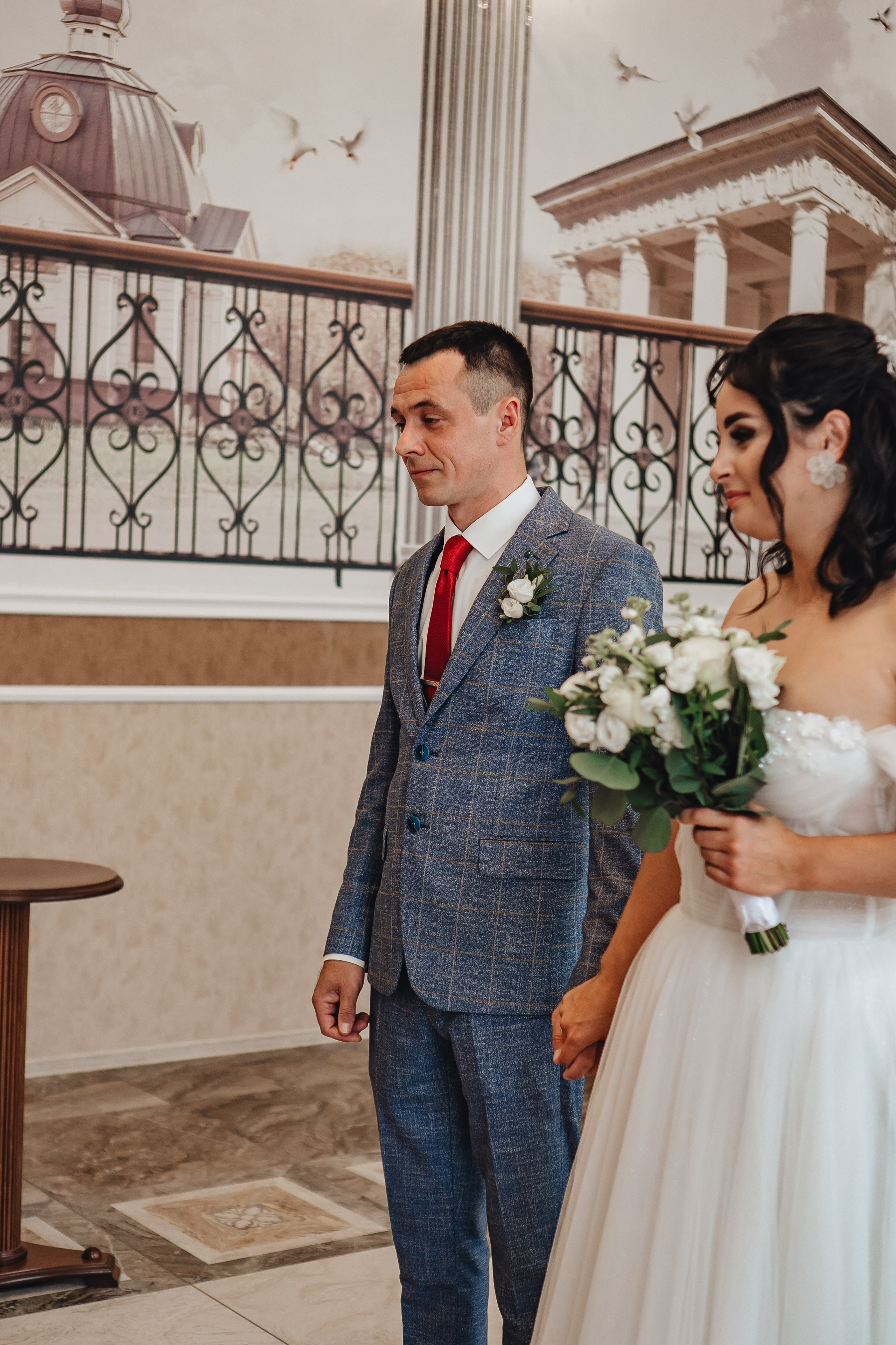СВАДЕБНАЯ СЬЕМКА В ЗАГСЕ НА МОСКОВСКОМ ПРОСПЕКТЕ. Профессиональный фотограф, Санкт-Петербург — Виктория Богомолова