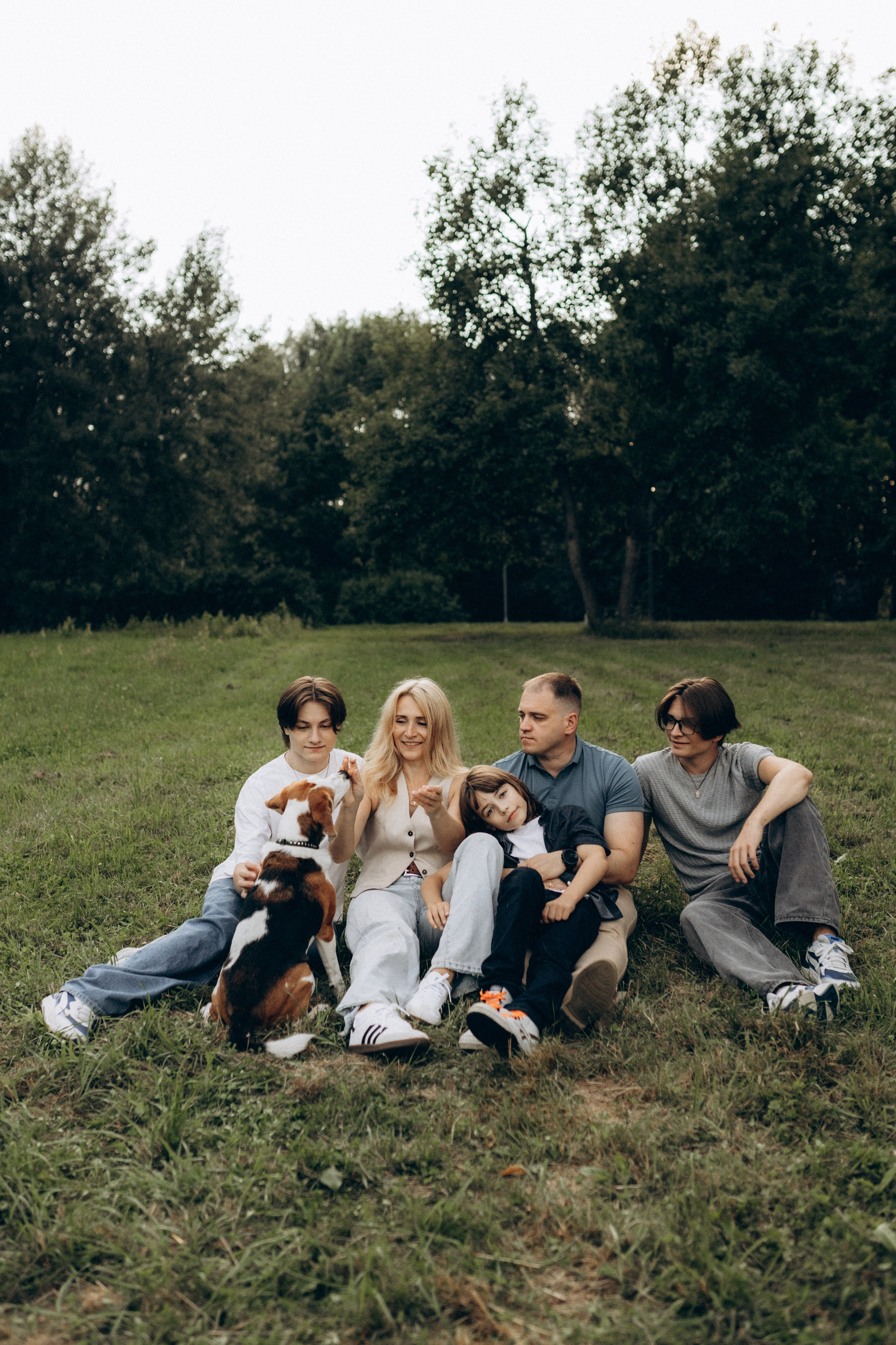 Наташа, Андрей, Эмиль, Стас, Ярослав и Арчи. Фотограф НОГИНСК, Москва, Анастасия Белая