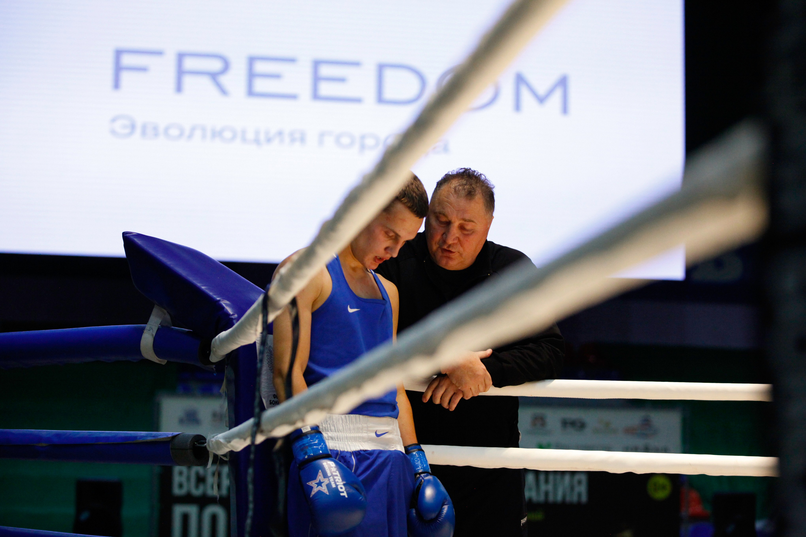 БОКС. Фото. Спортивный фотограф, трансляция, звук и свет в Новосибирске