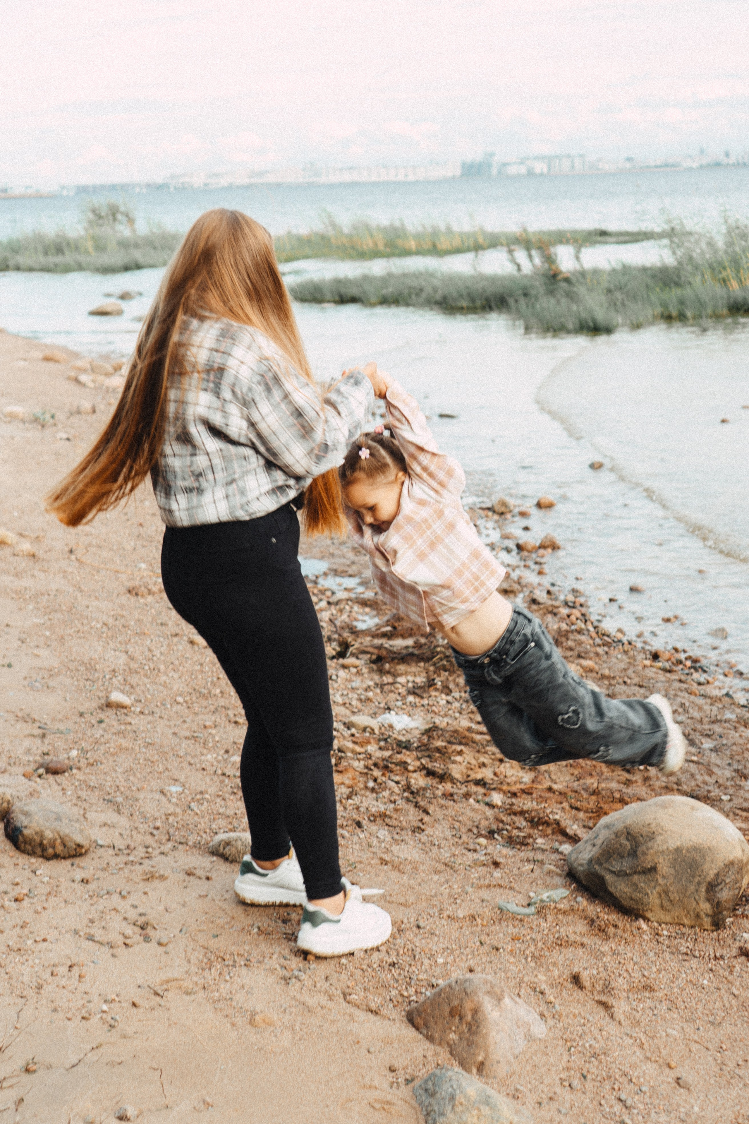 МАМА И ДОЧКА НА ФИНСКОМ ЗАЛИВЕ. Профессиональный фотограф, Санкт-Петербург — Виктория Богомолова