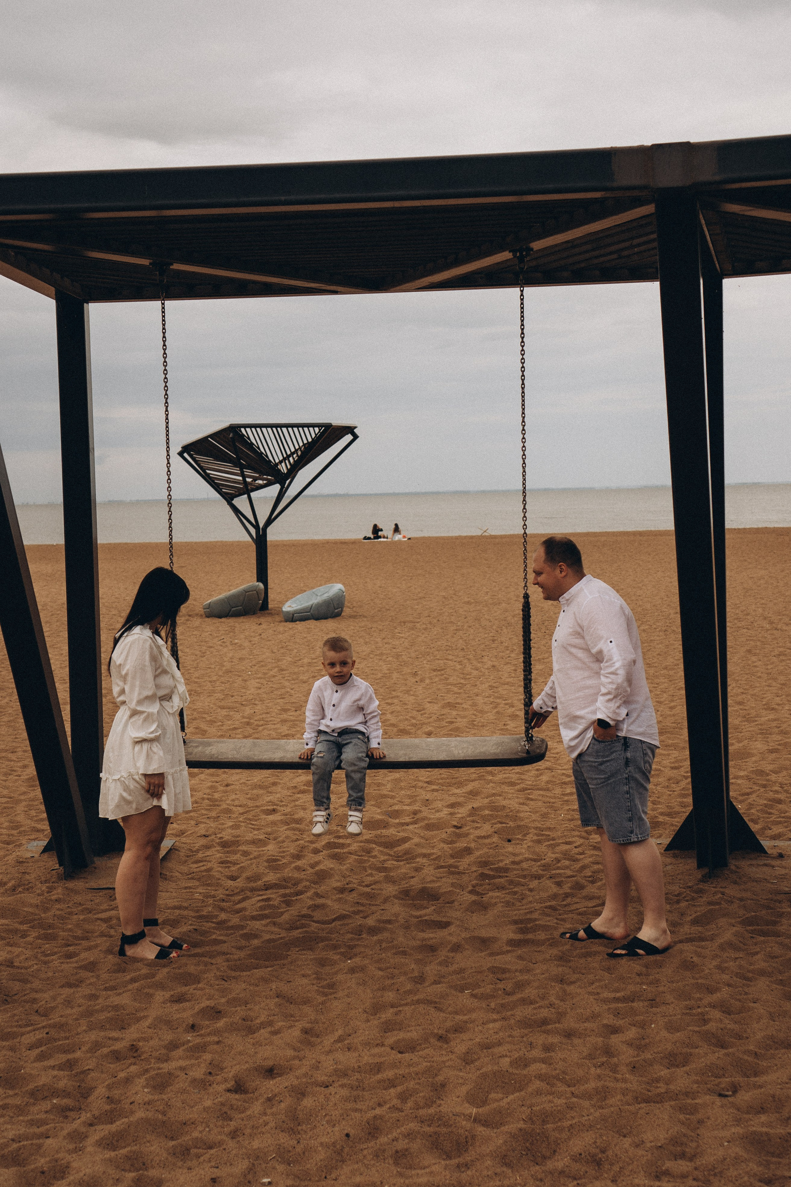 Семейная история на берегу залива. Профессиональный фотограф, Санкт-Петербург — Виктория Богомолова