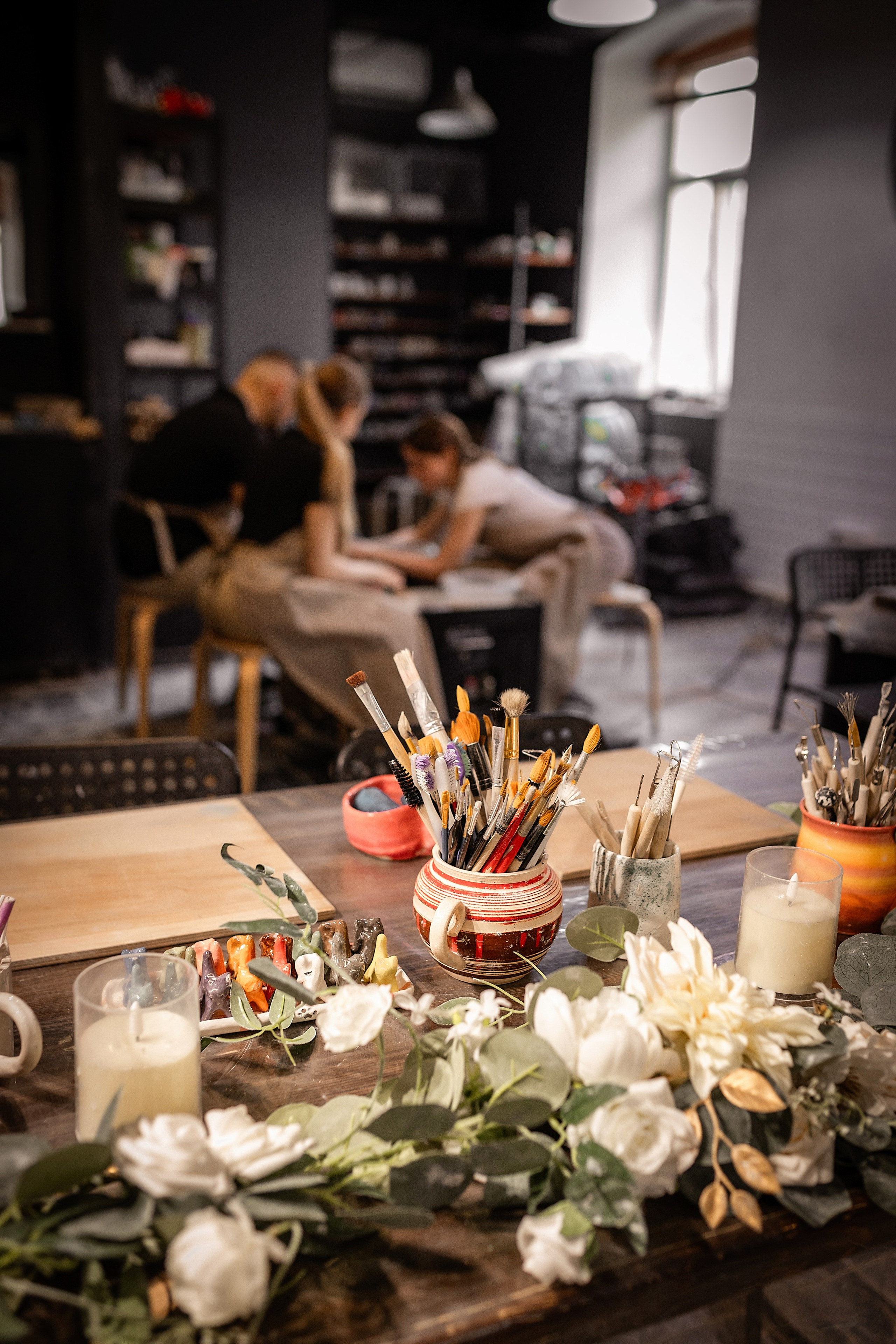 Лавстори в гончарной мастерской. Фотограф в Железнодорожном и Балашихе