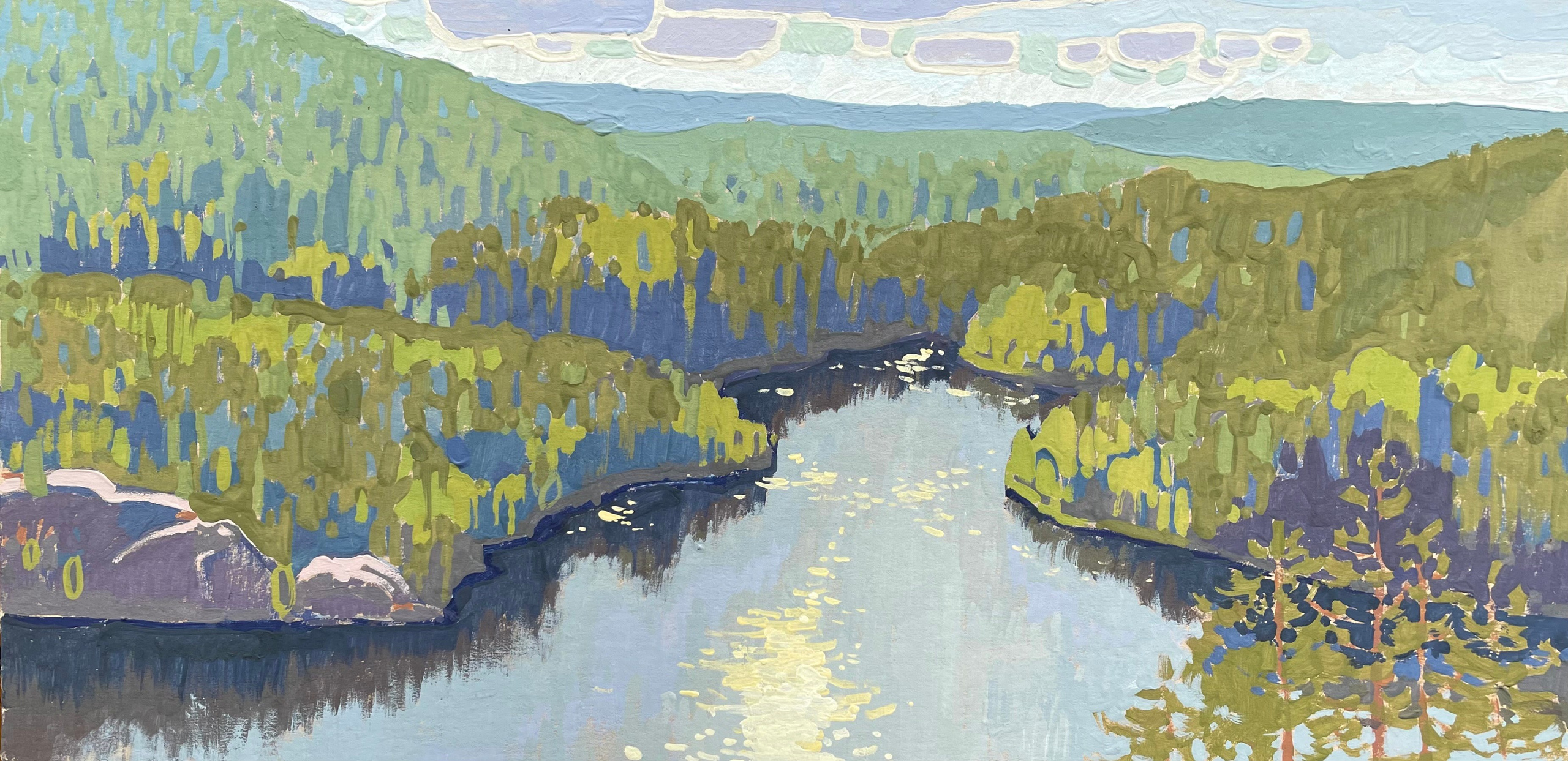 Ленобласть. Художница Лиза Владимирова