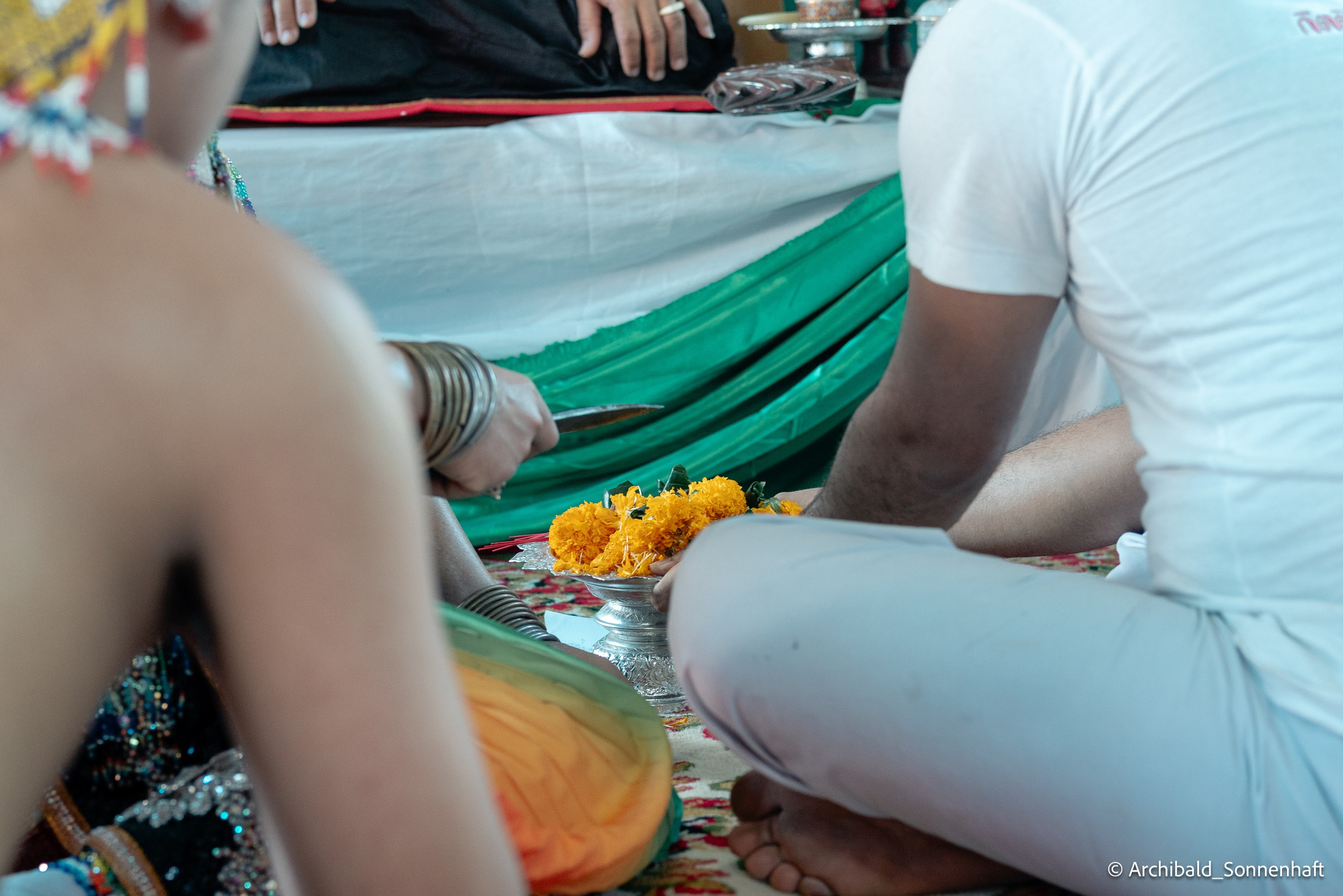 Thai monk. Photographer in Guangzhou, China. Archibald Sonnenhaft