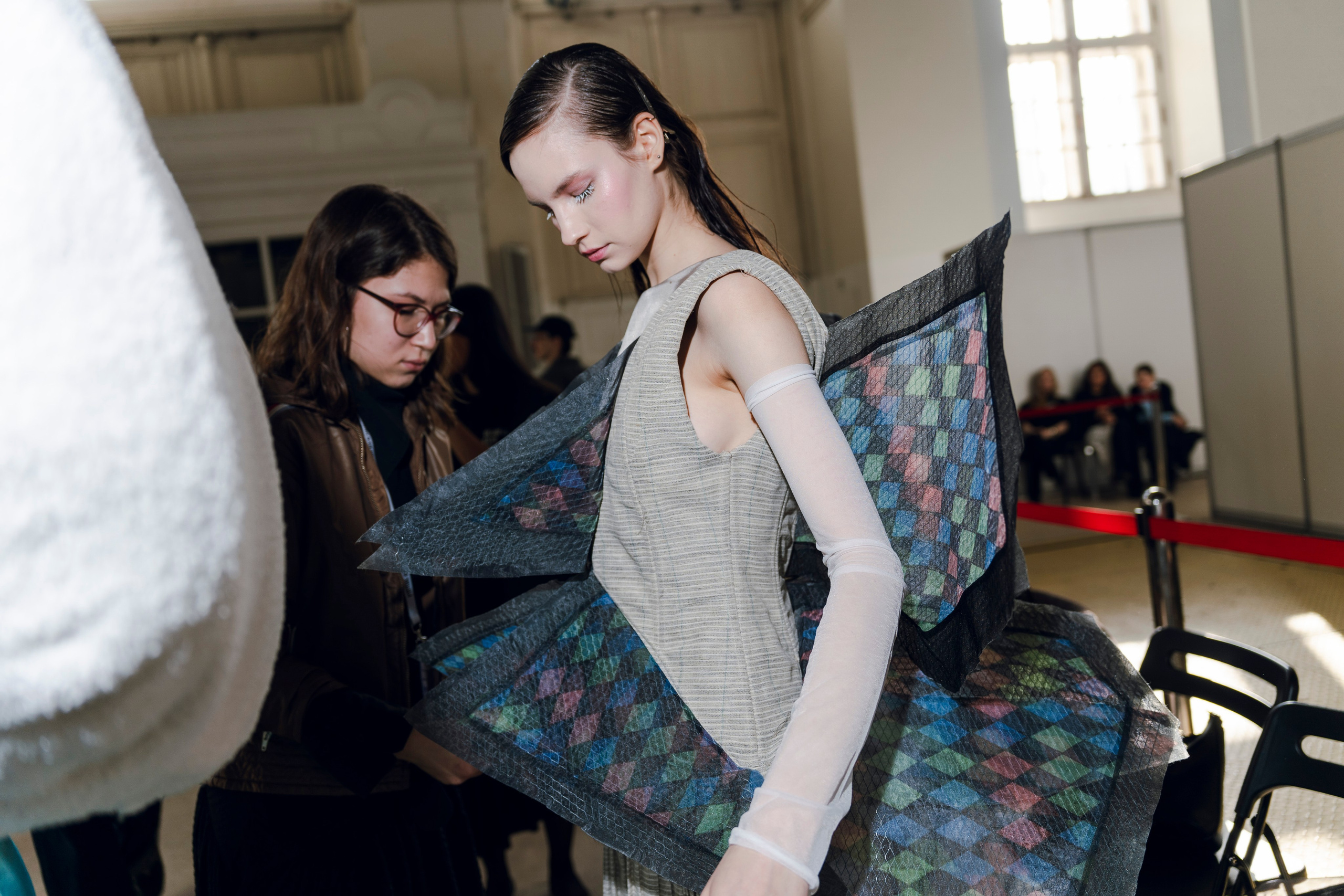 Показ Школы дизайна НИУ ВШЭ на Московской неделе моды. Фотограф в Москве Савкина Евгения
