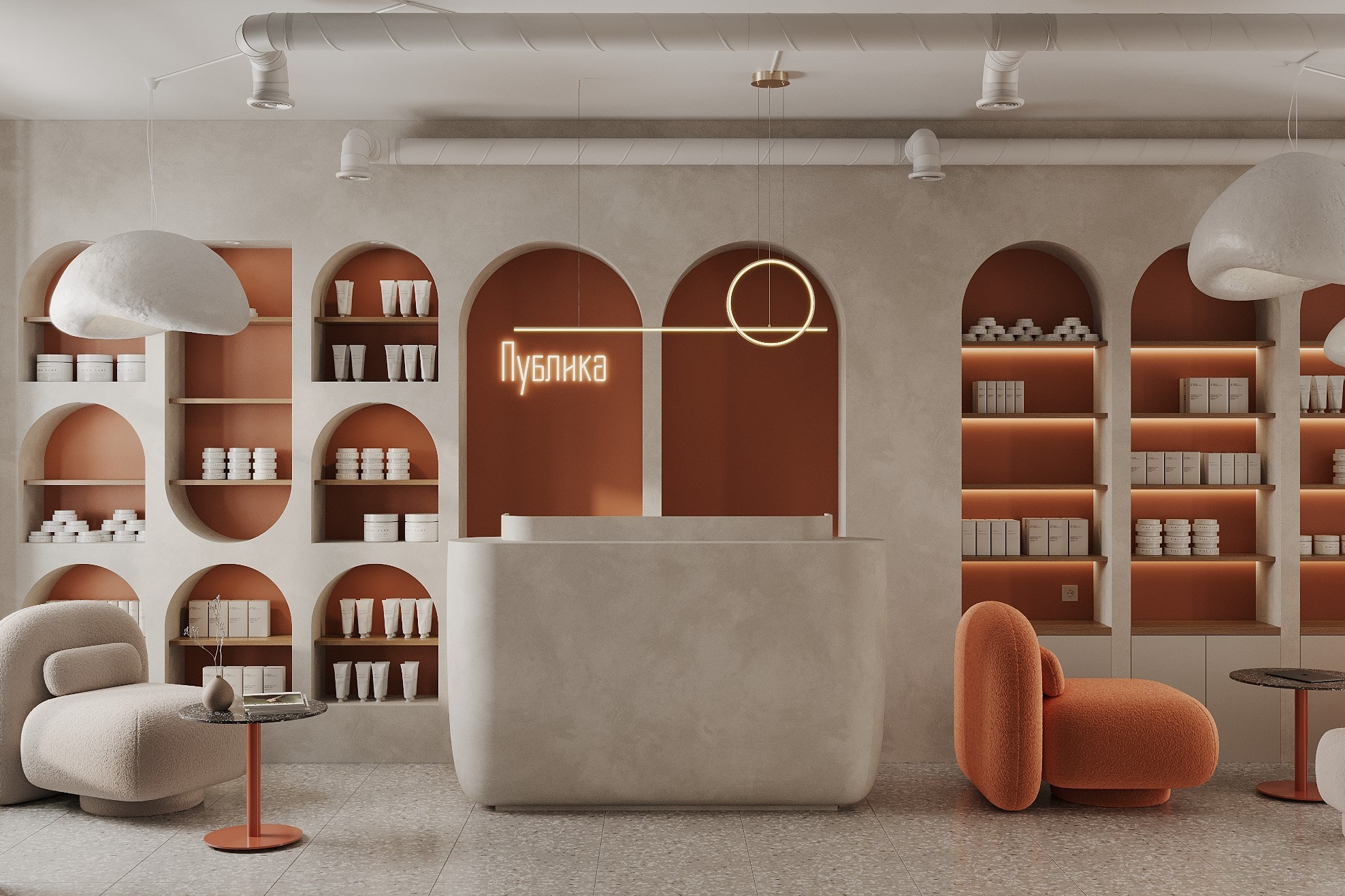 BEAUTY SALON. Бастракова Валерия — дизайнер интерьера с архитектурным образованием